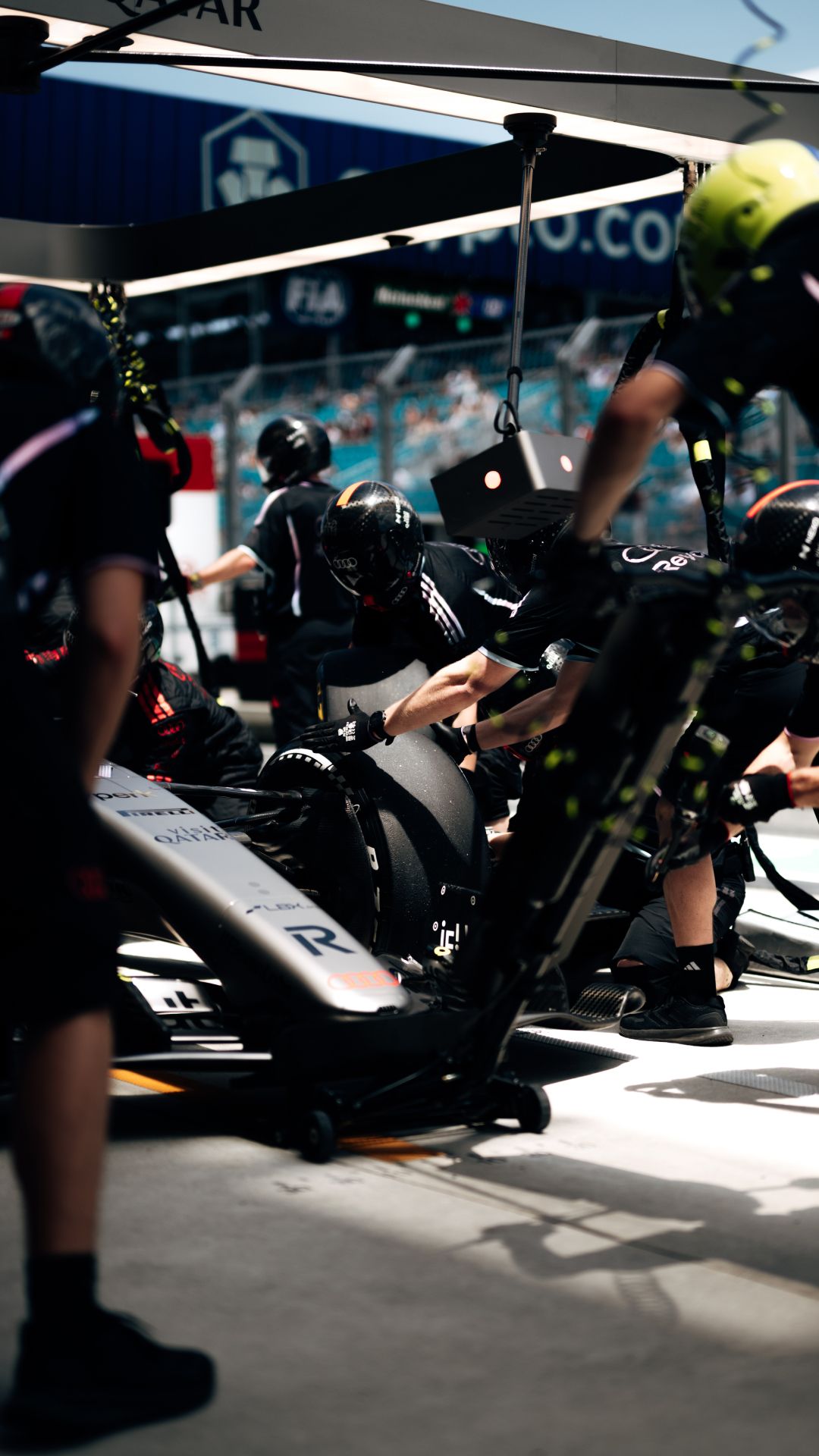 Audi Revolut F1® Team Miami Grand Prix 2026 Exclusive Wallpaper