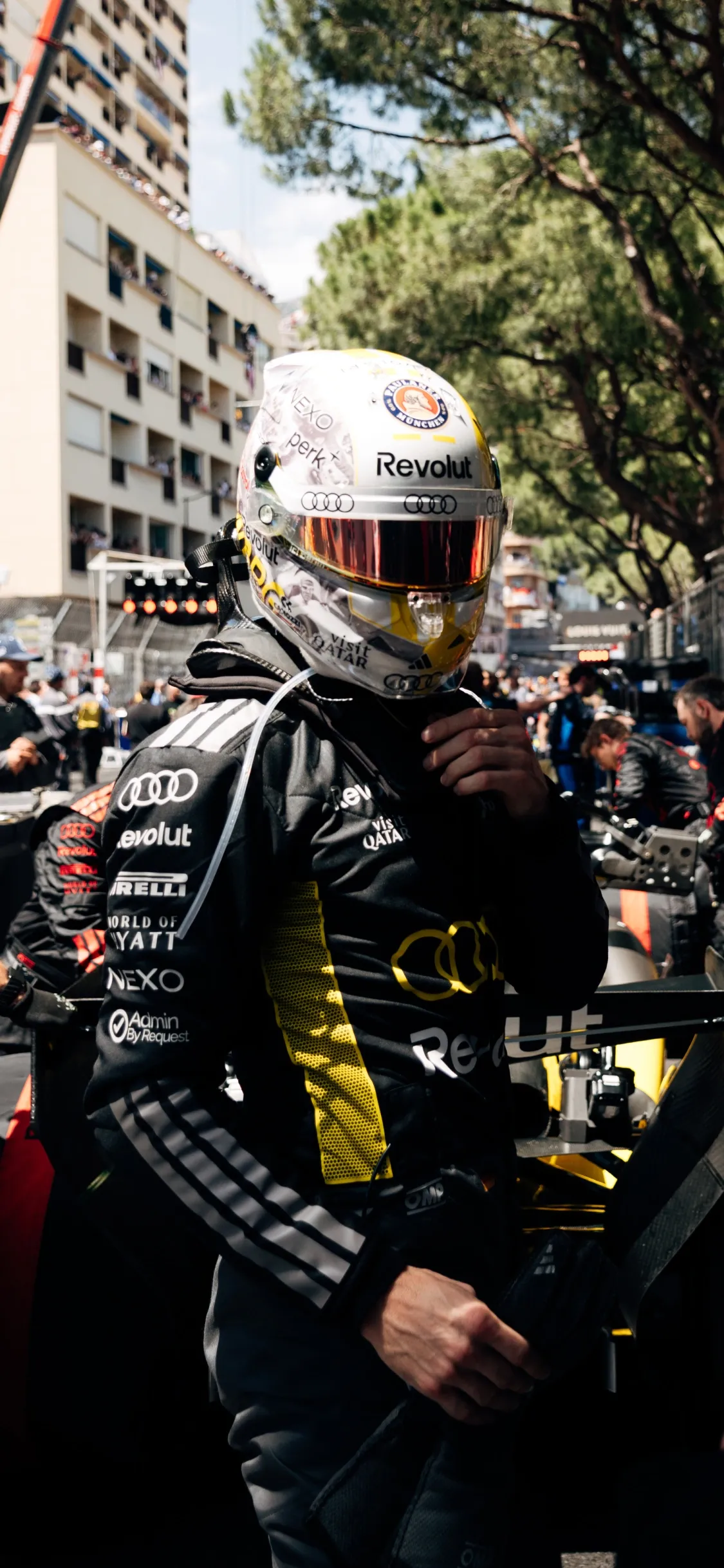 Exclusive Wallpaper Audi Revolut F1® Team at the Monaco Grand Prix 2026