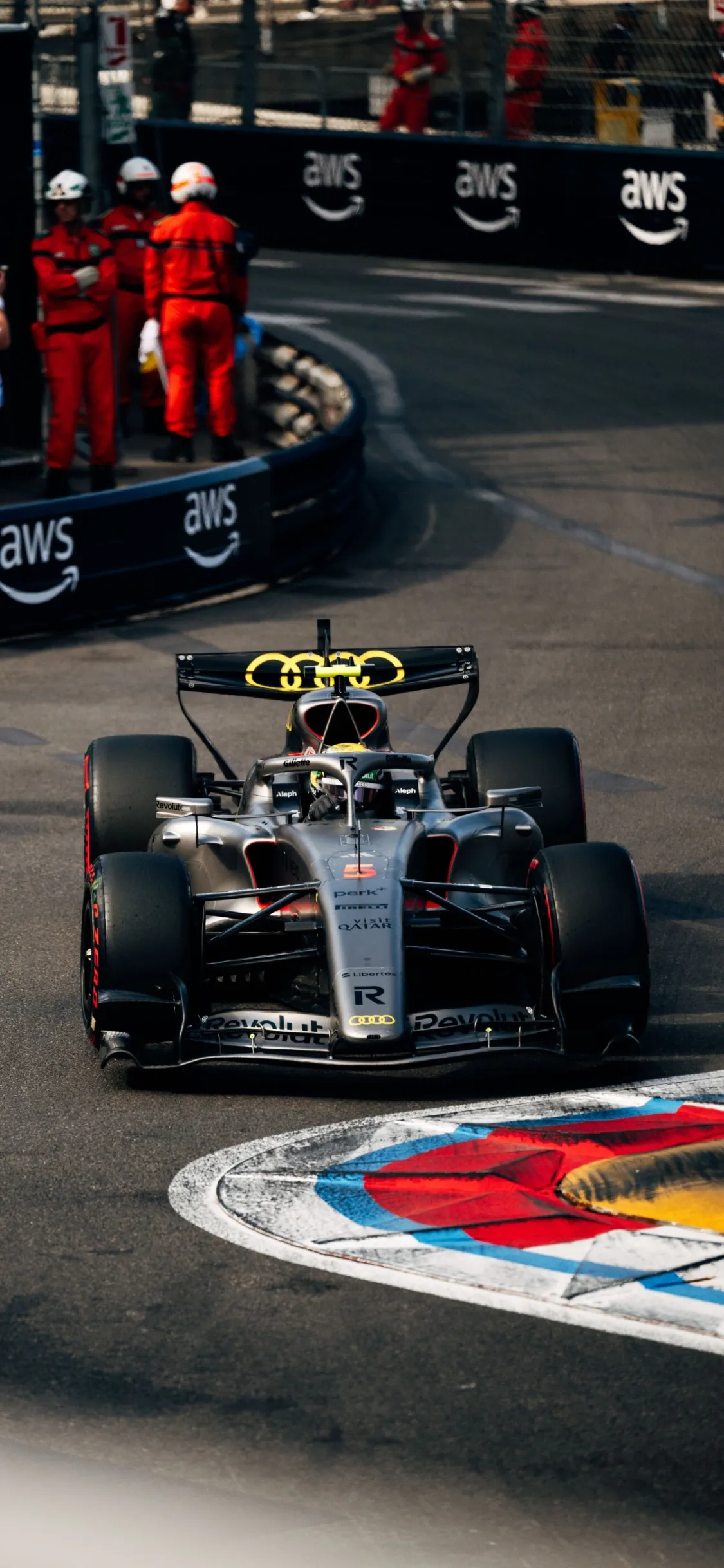 Exclusive Wallpaper Audi Revolut F1® Team at the Monaco Grand Prix 2026