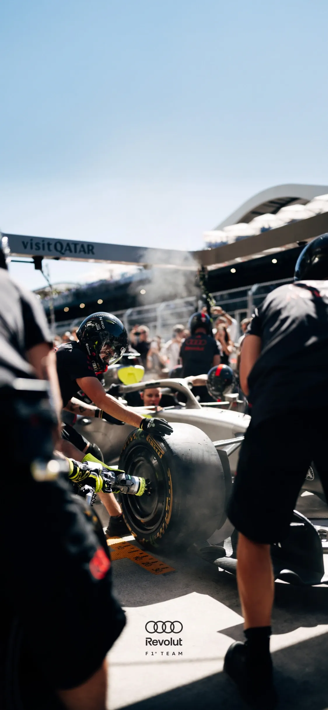 adidas x Audi Revolut F1® Team Spanish Grand Prix Free Wallpaper Collection