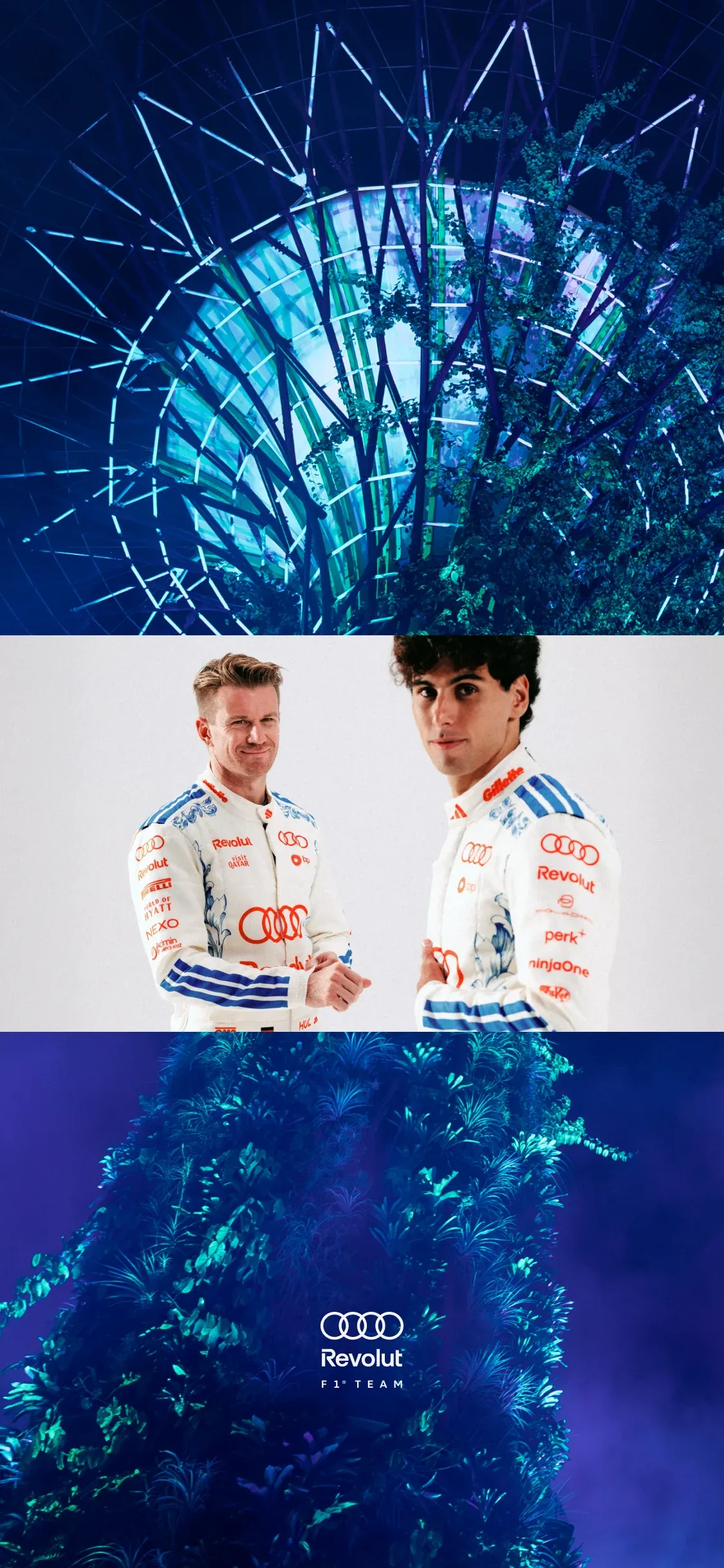 Audi Revolut F1® Team premium wallpaper collection