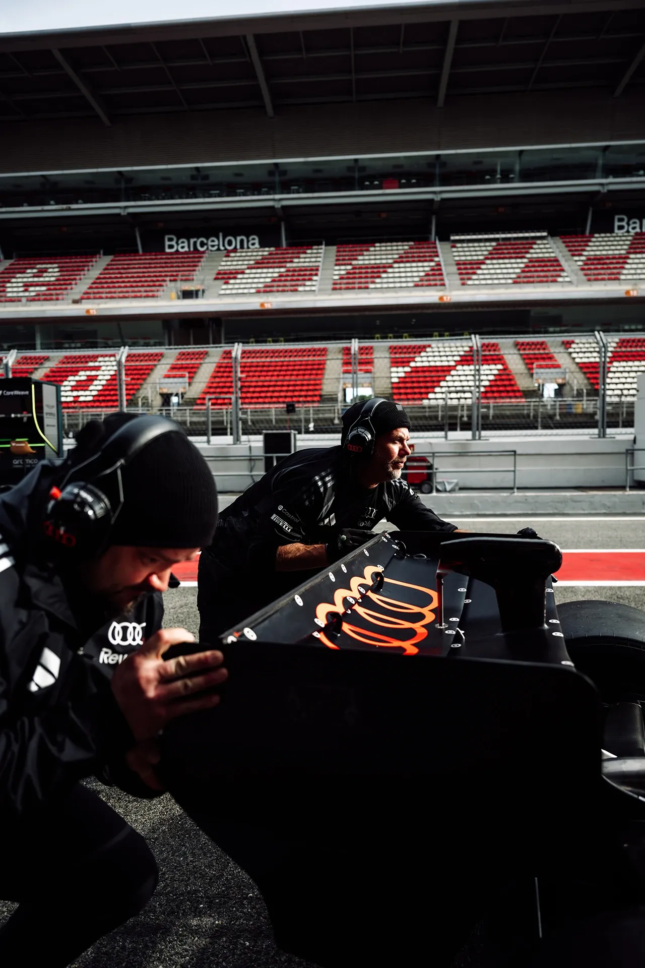 AF1 Barcelona Shakedown