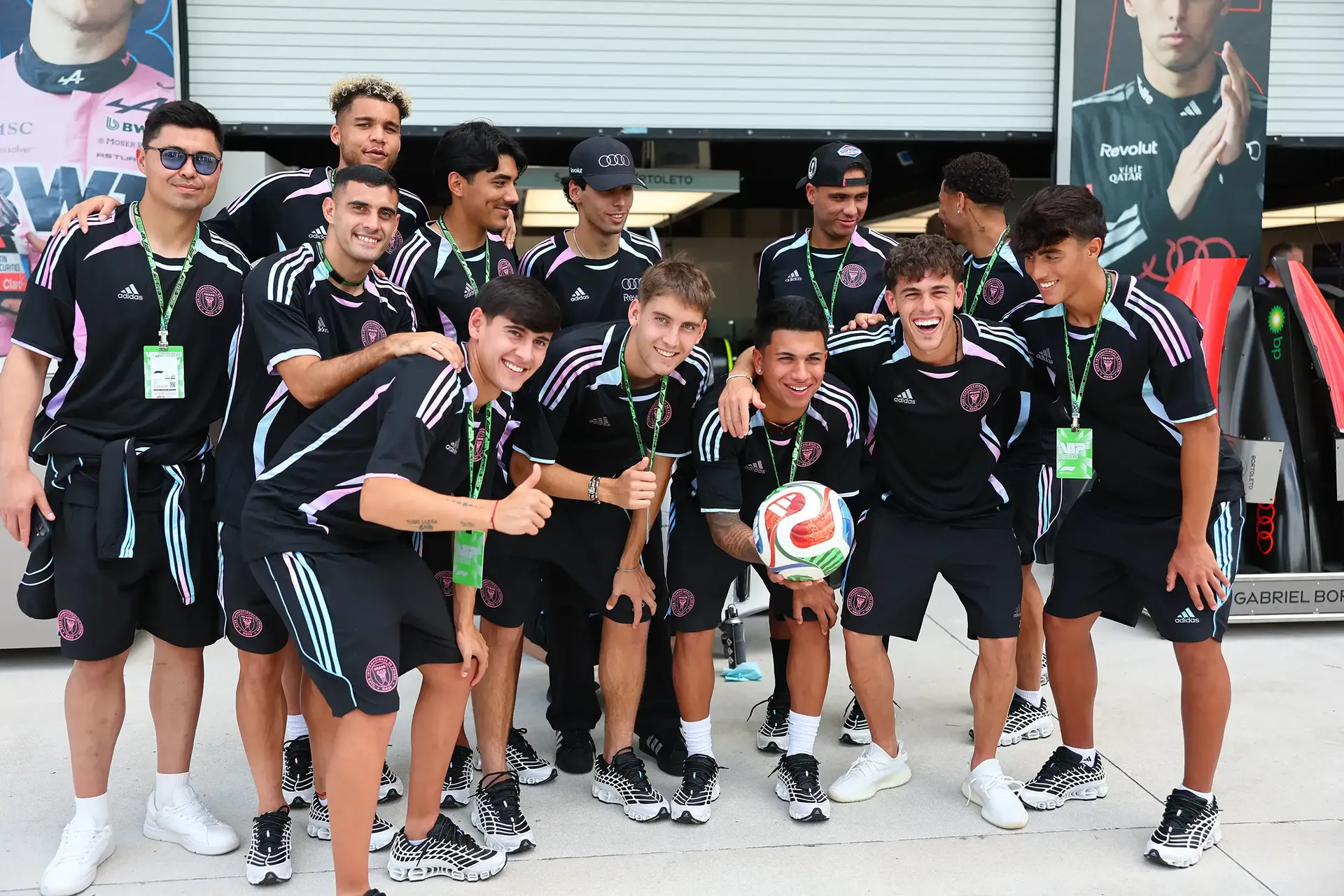 Inter Miami CF group photo