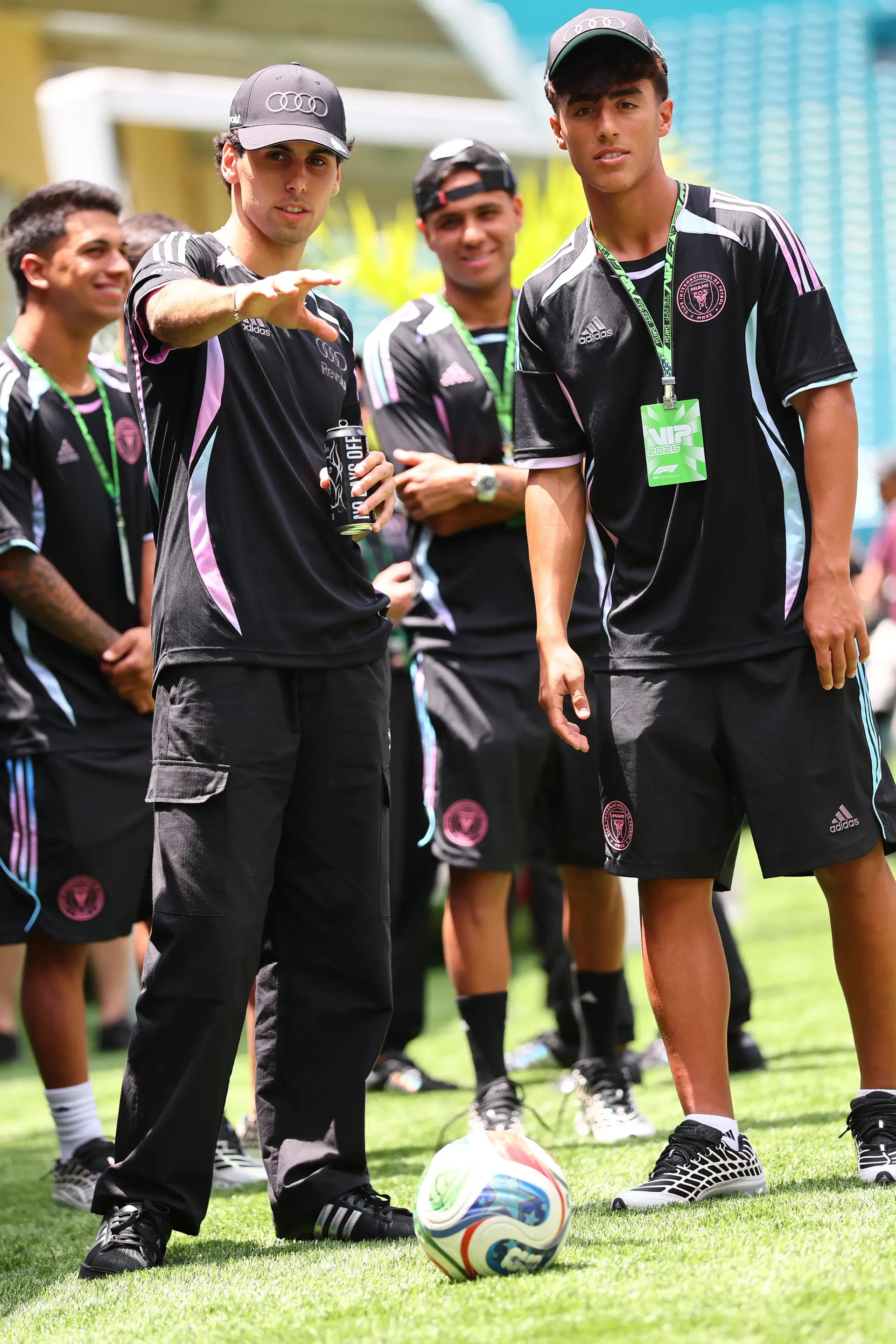 Gabriel Bortoleto on the soccer field