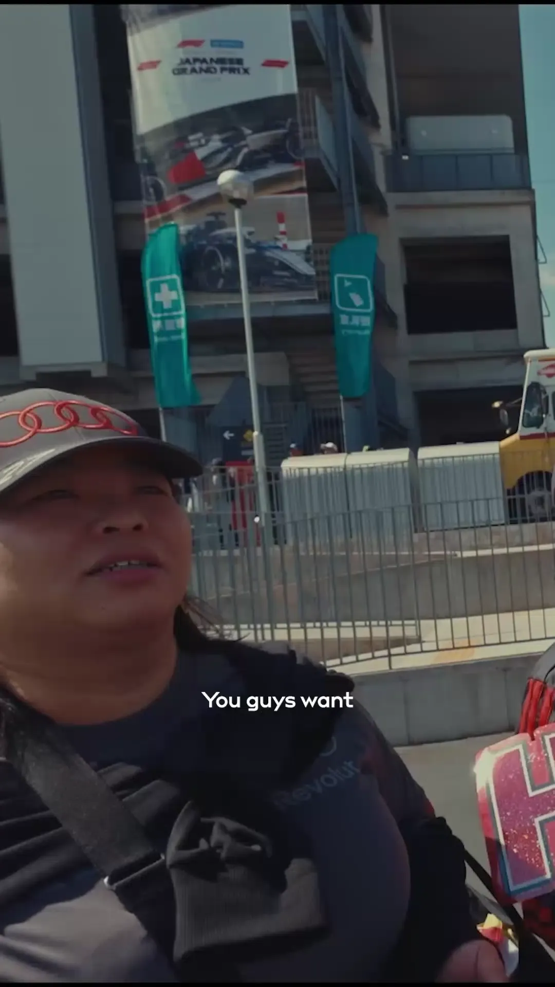 Superfans meeting Nico Hulkenberg at the Japanese Grand Prix 2026 in Suzuka