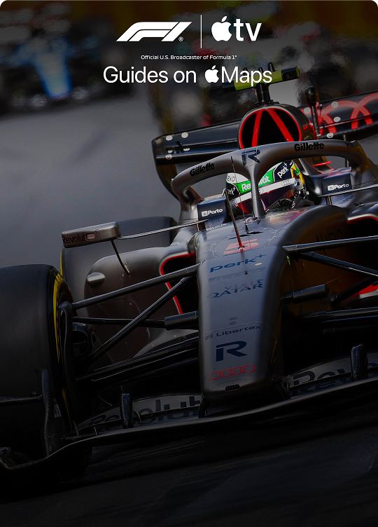 AudiRevolutF1Team_Miami_Apple_Maps