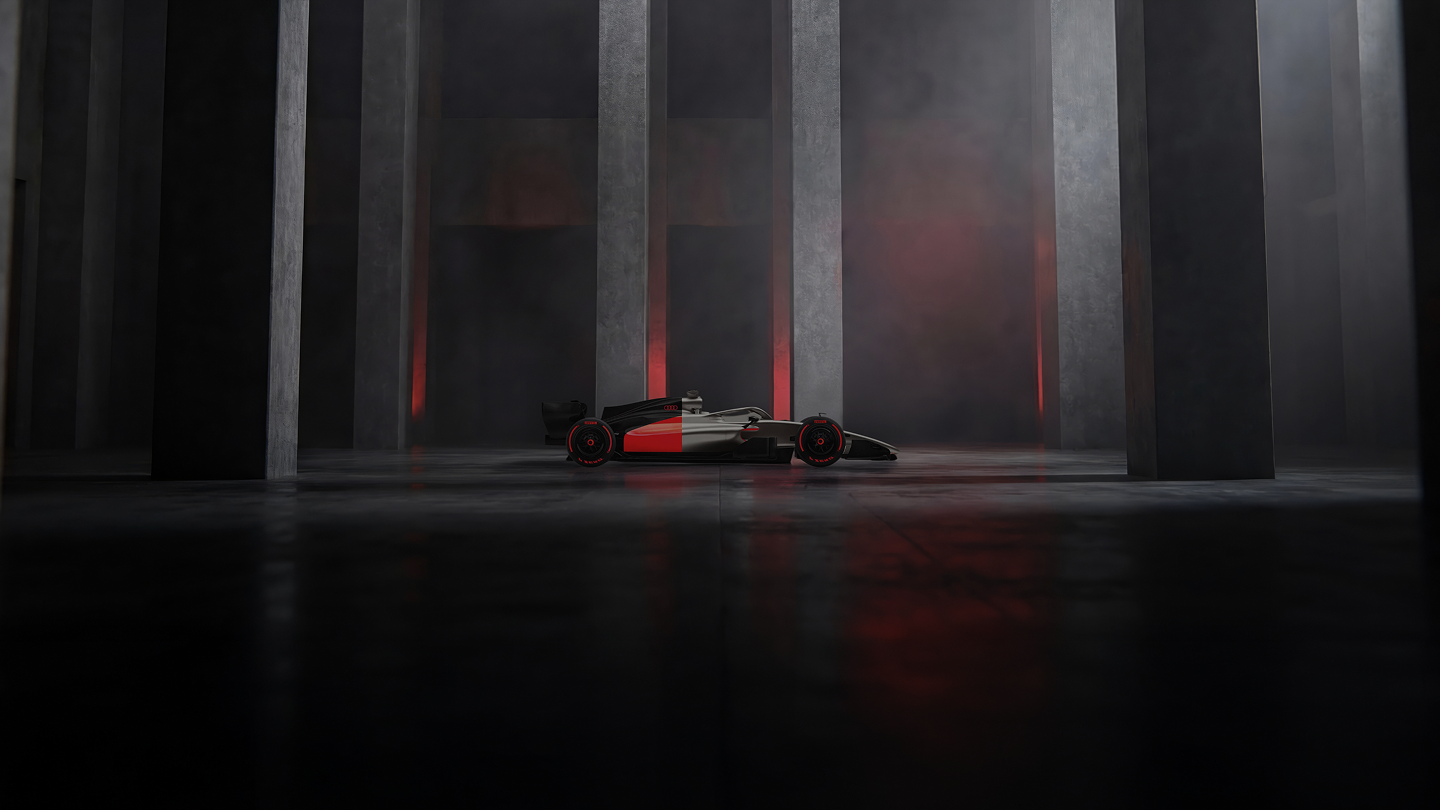 Image of the Audi Revolut F1 Car