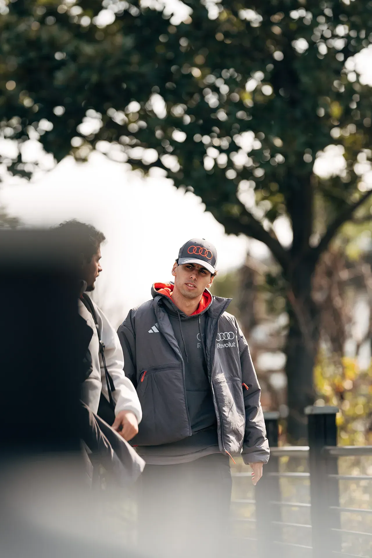 Gabriel Bortoleto walking around