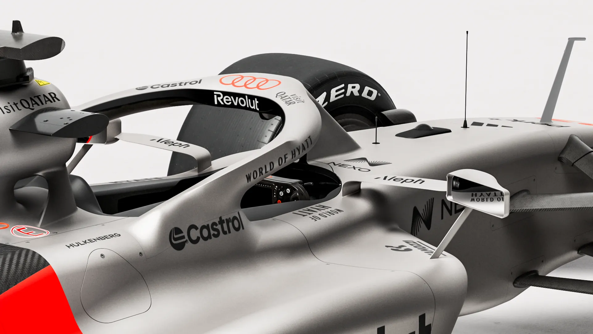 R26 rear sideview on halo and mirrors