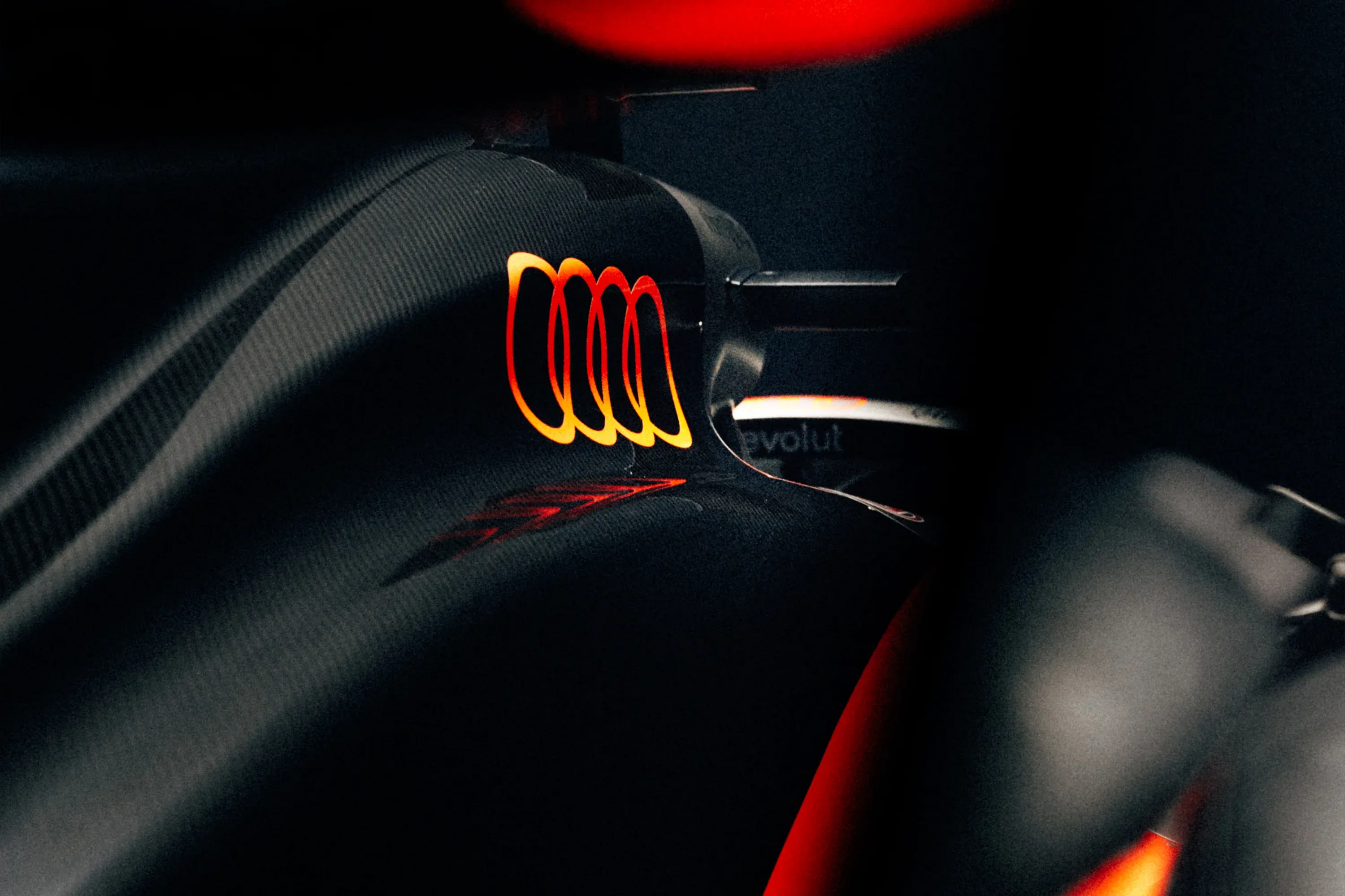 Redirect Power Unit view with red Audi logo