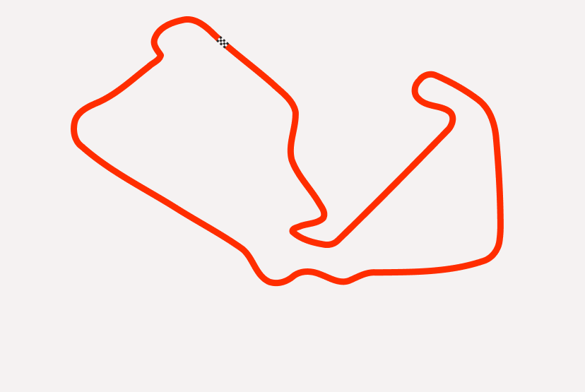 Silverstone trackmap chalk
