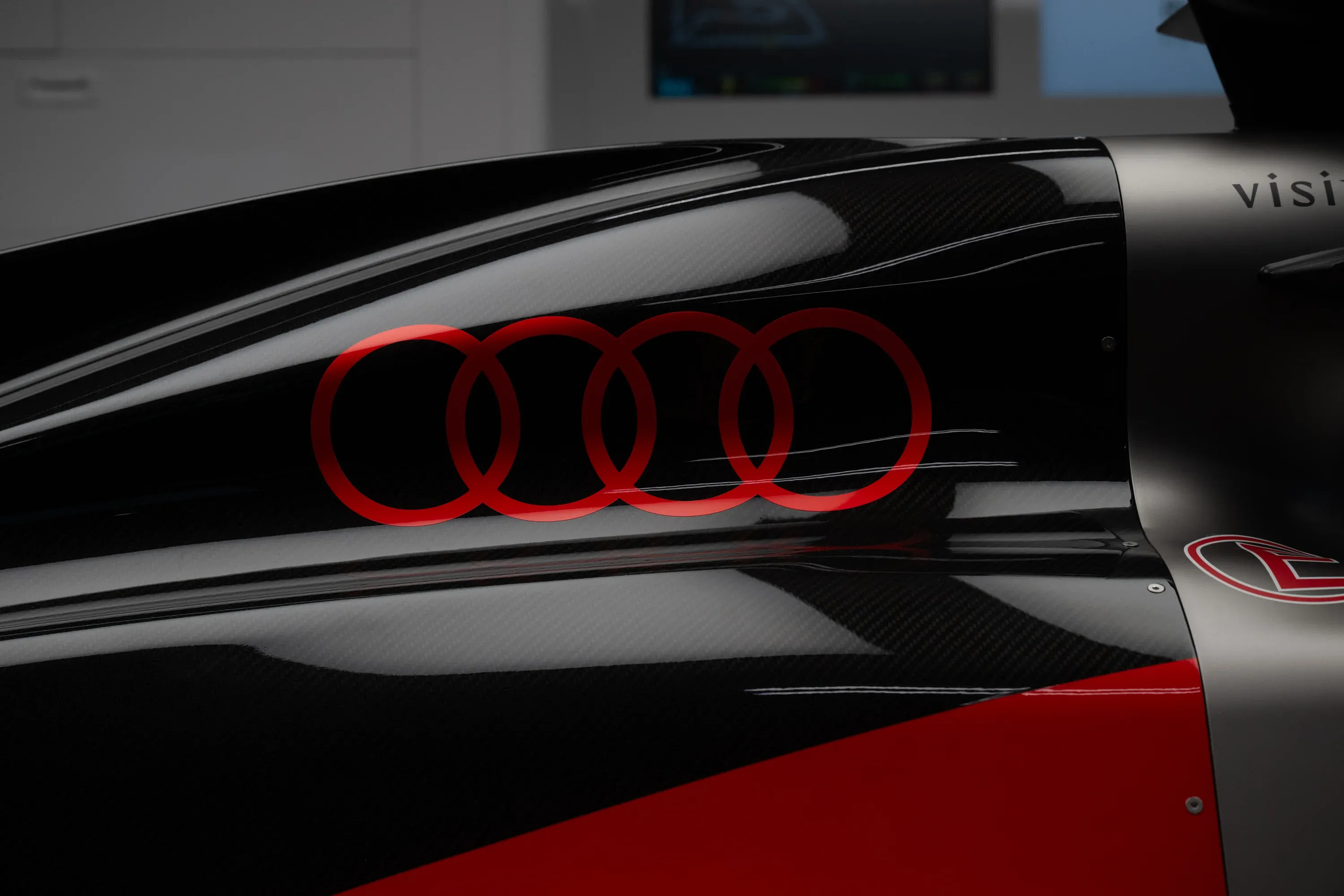 Audi Rings Logo on the R26