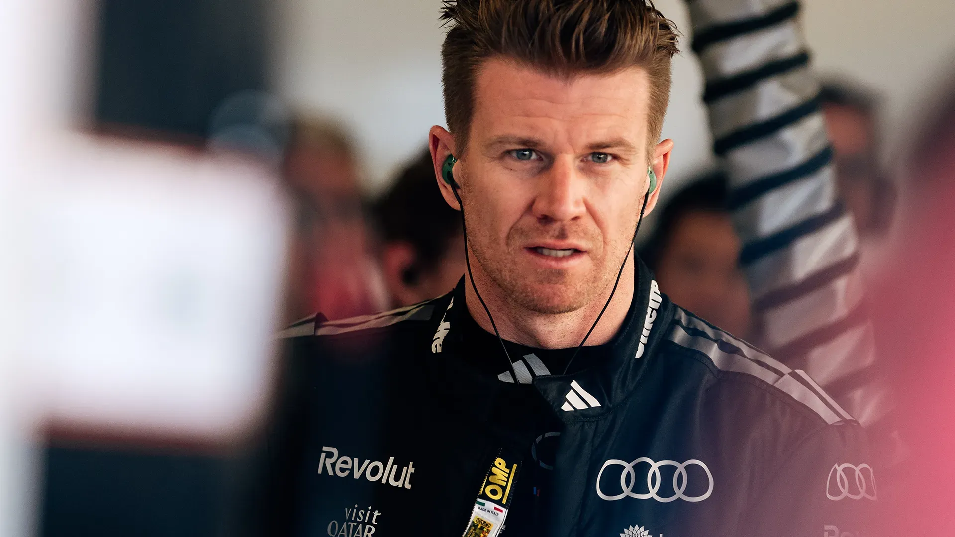 Nico concentarted before FP3