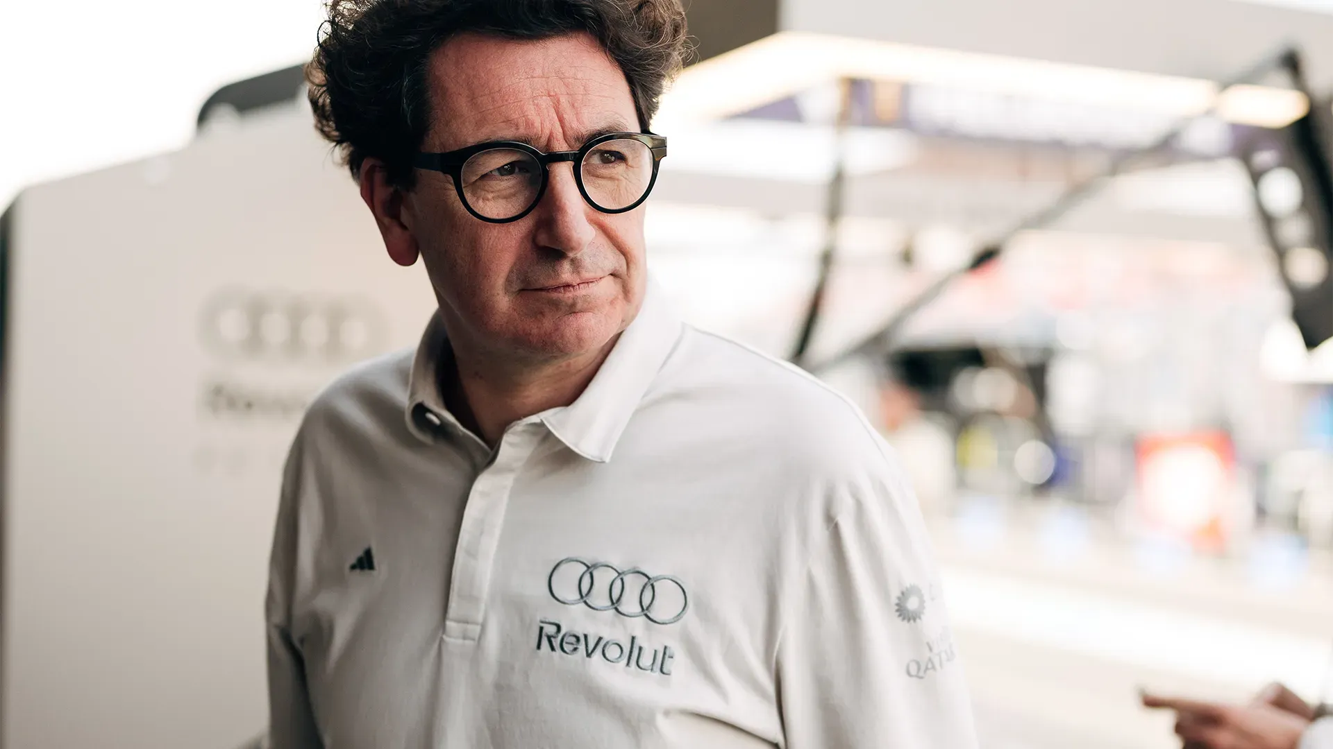 Mattia Binatto before FP3