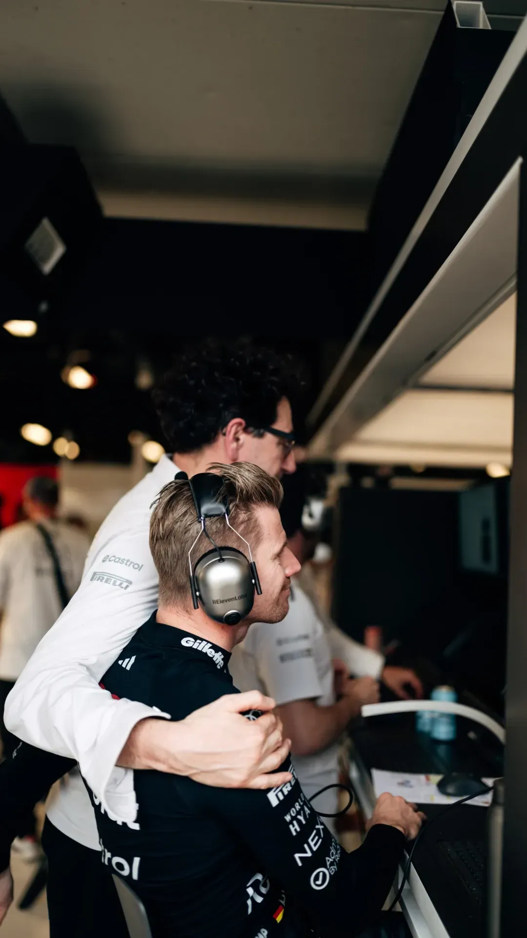 Audi Revolut F1® Team celebrating result at Austrailian GP