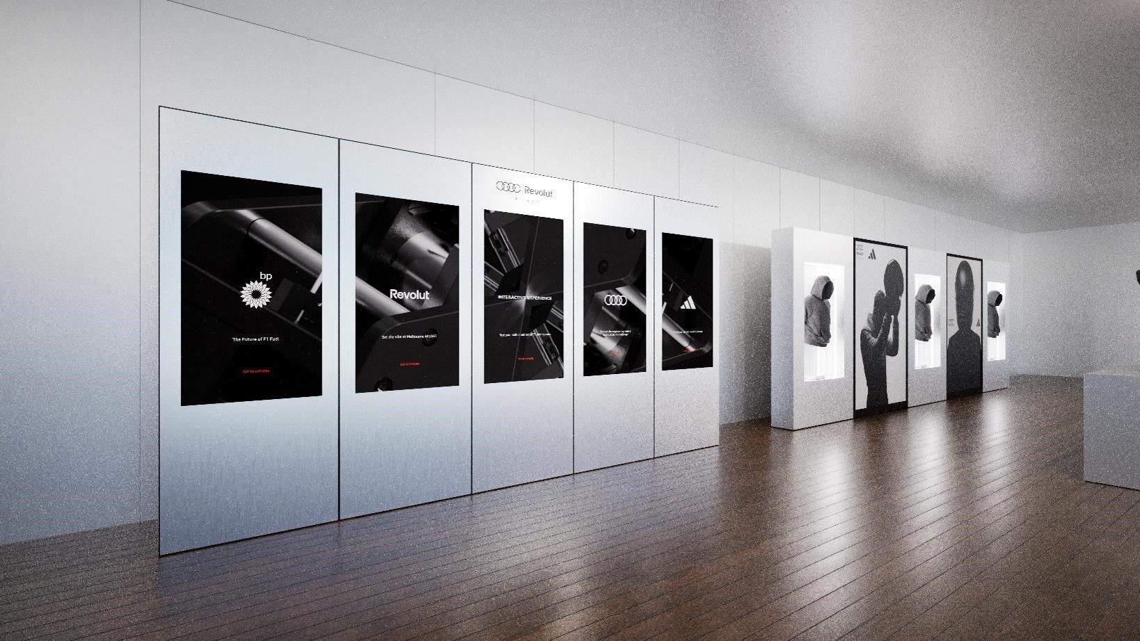 Racing Wall uf the Audi Revolut 