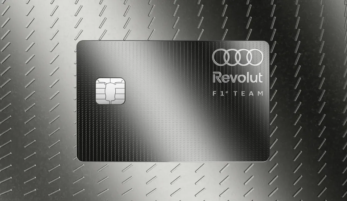 Audi Revolut F1® Team Titanium Card design