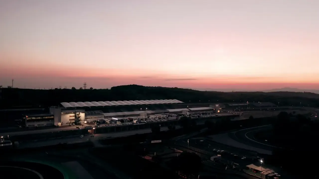 Aerial footage over the Hungaroring circuit and surrounding countryside ahead of the Audi Revolut F1® Team Hungarian Grand Prix