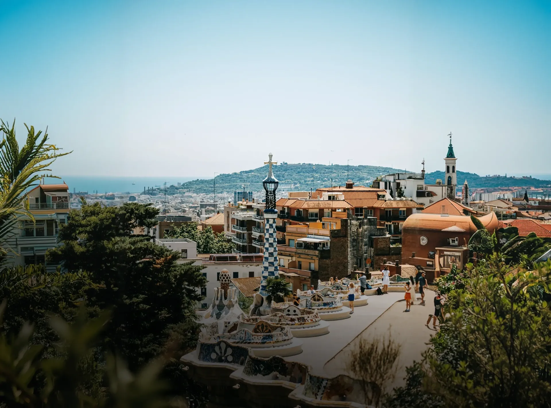 Barcelona skyline