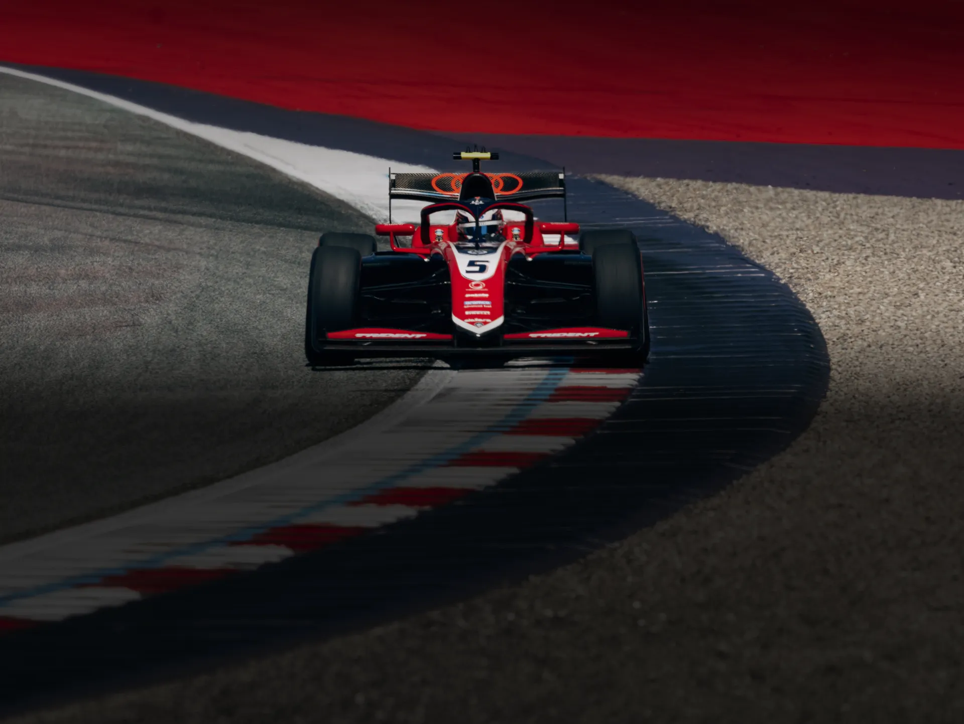 Freddie Slater, Audi Driver Development Programme driver competing in FIA Formula 3, drives on track during race day at Spielberg.