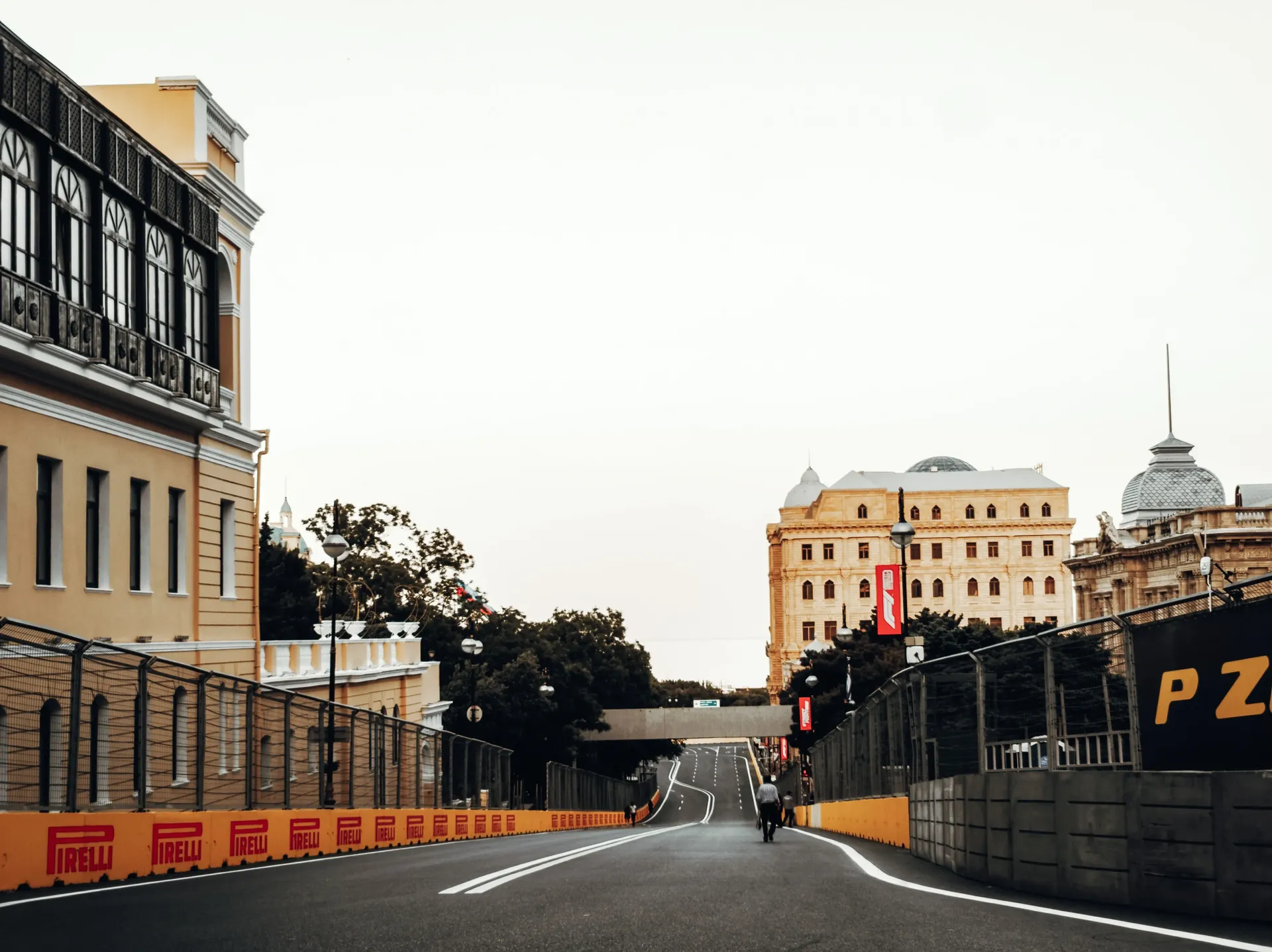 Baku City Circuit passing through the city centre