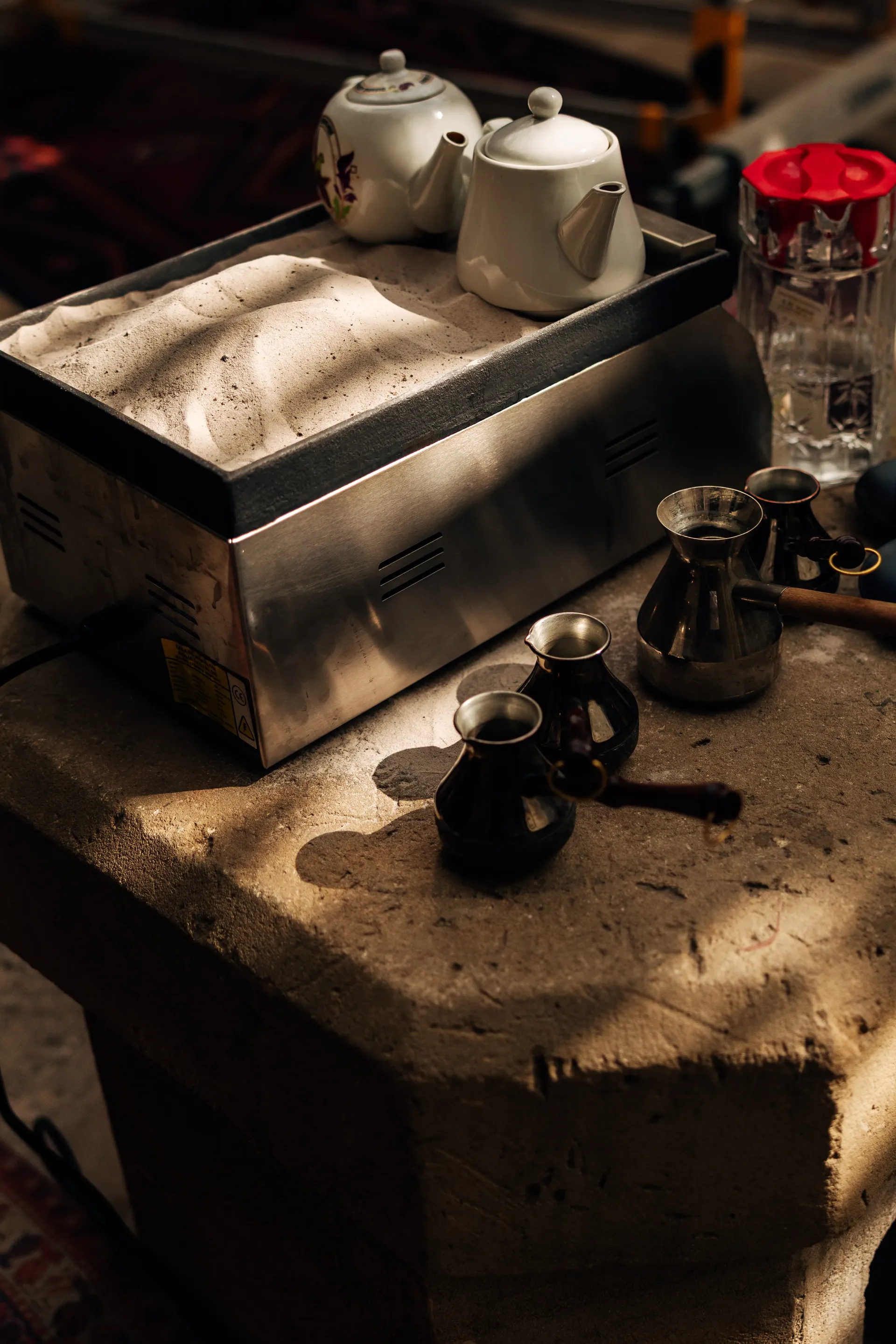 Traditional Azerbaijani tea set
