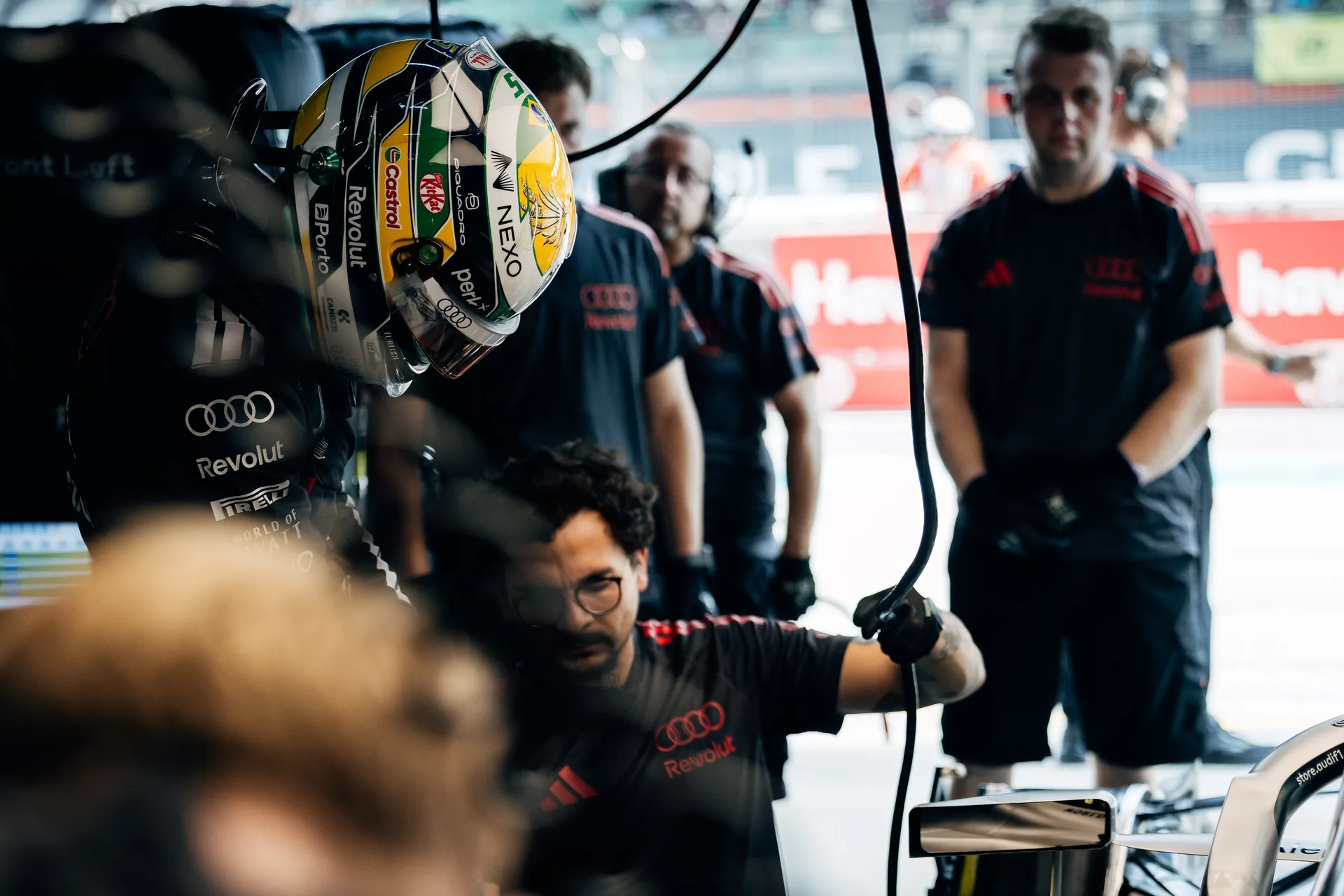 Gabriel Bortoleto driver at Audi Revolut F1® Team in the Audi R26