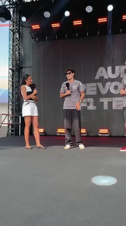 Audi Revolut F1® Team at the Fan Forum at the Bahrain GP in Malaysia