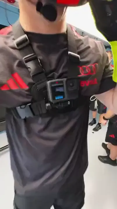 Audi Revolut F1® Team pitstop action at the Bahrain GP