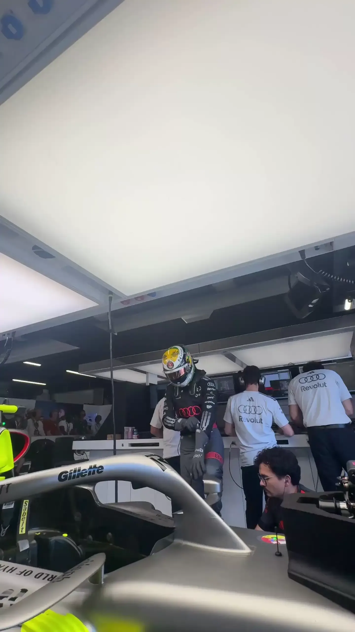 Gabriel Bortoleto Jump in for Race Qualifying in Barcelona for the Audi Revolut F1® Team