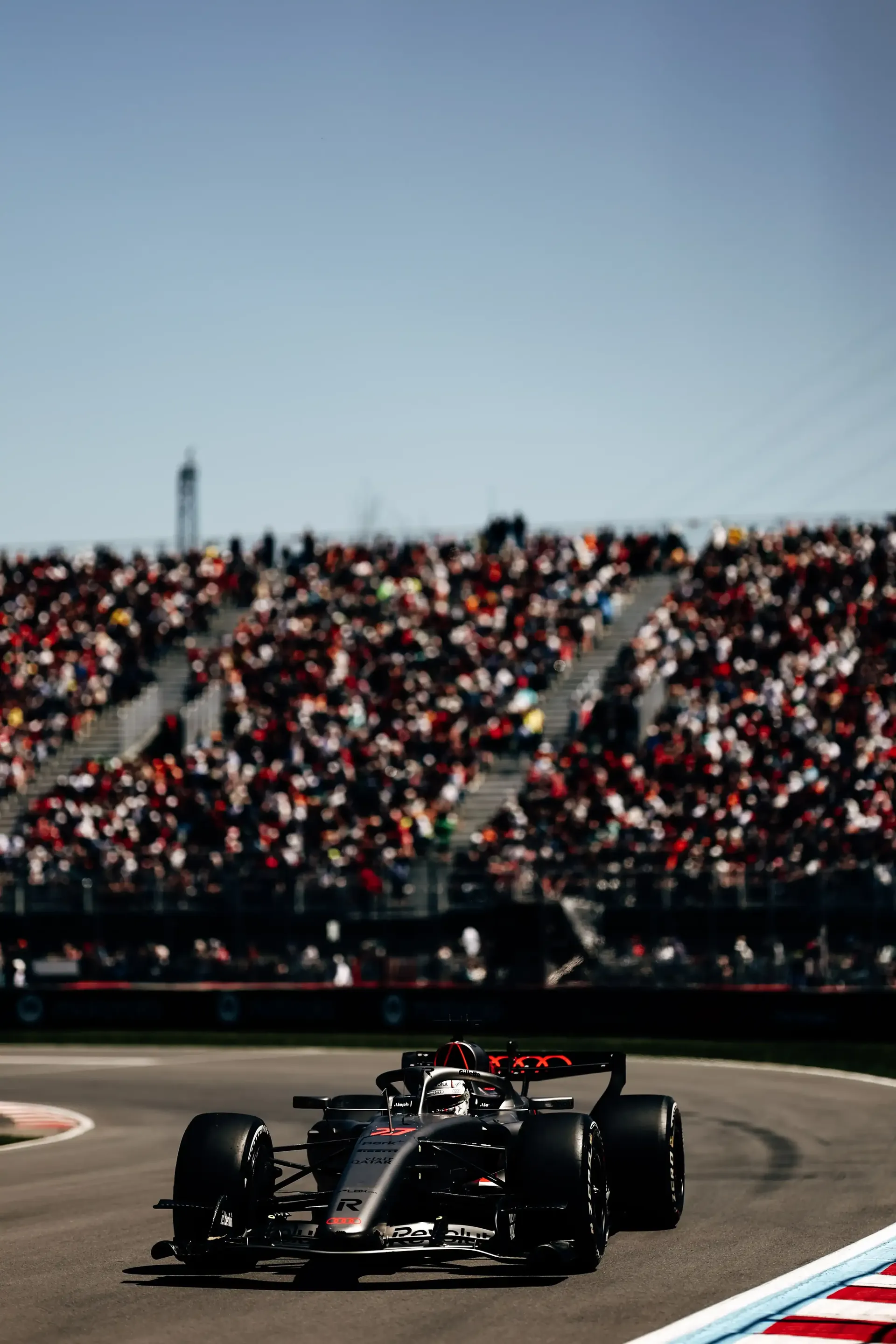 Spectator view of the Audi Revolut F1® Team during the 2026 Canadian Grand Prix