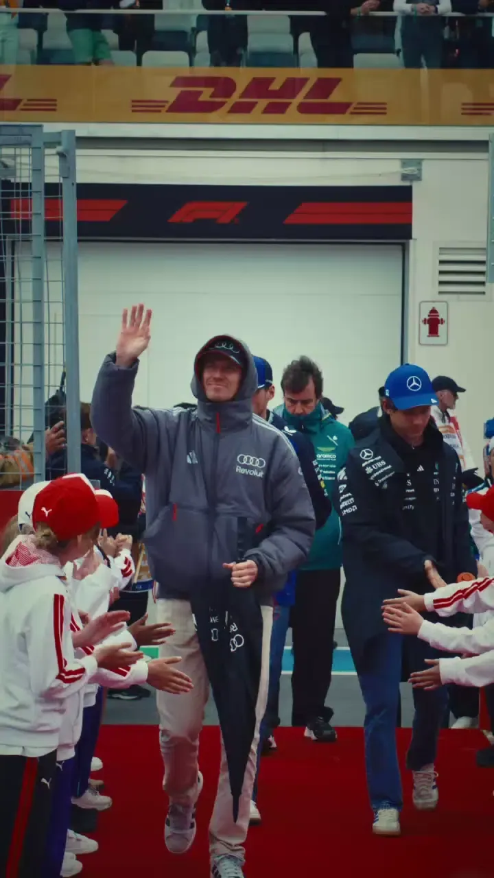 Audi Revolut F1® Team driver parade at the Canada Grand Prix 2026