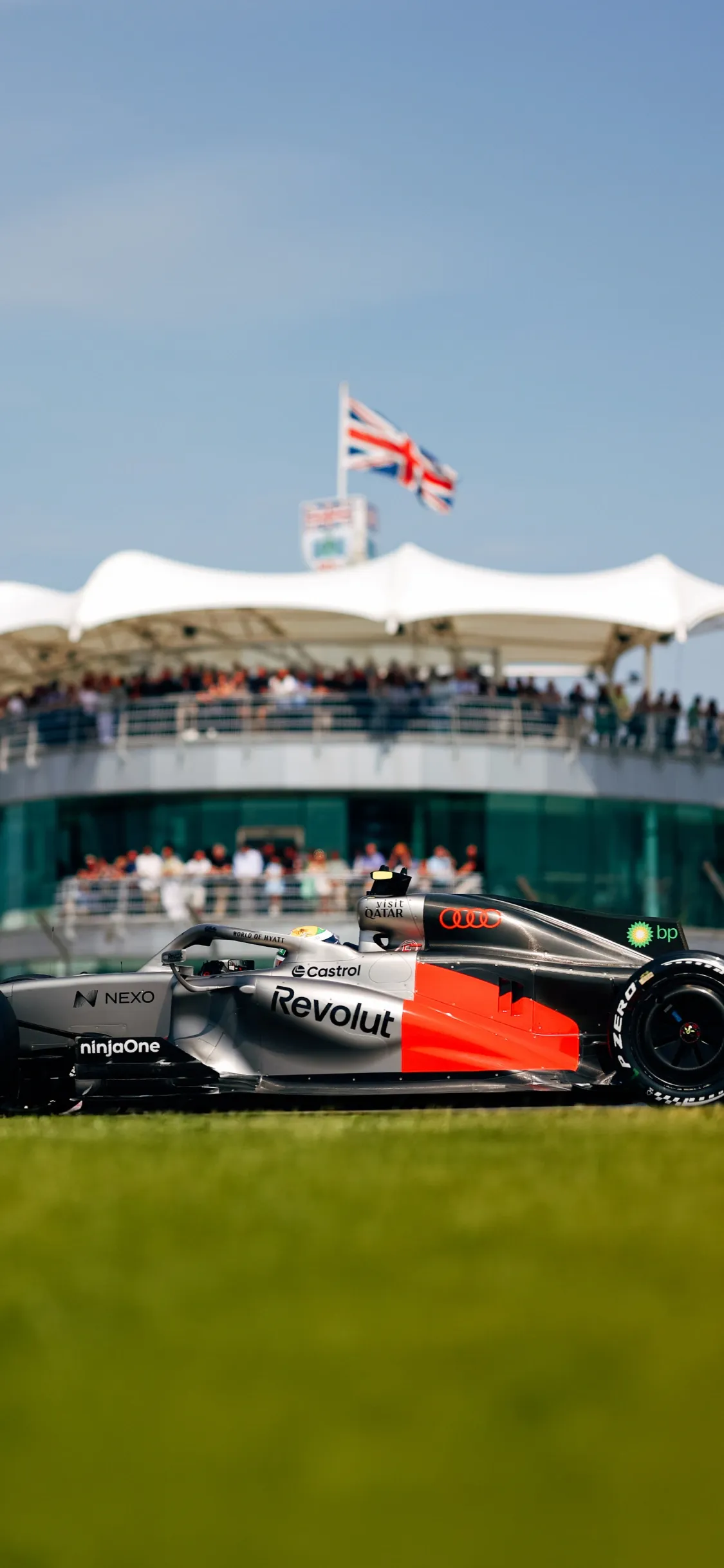 Exclusive Audi Revolut F1® Team British Grand Prix 2026 Wallpapers from Silverstone