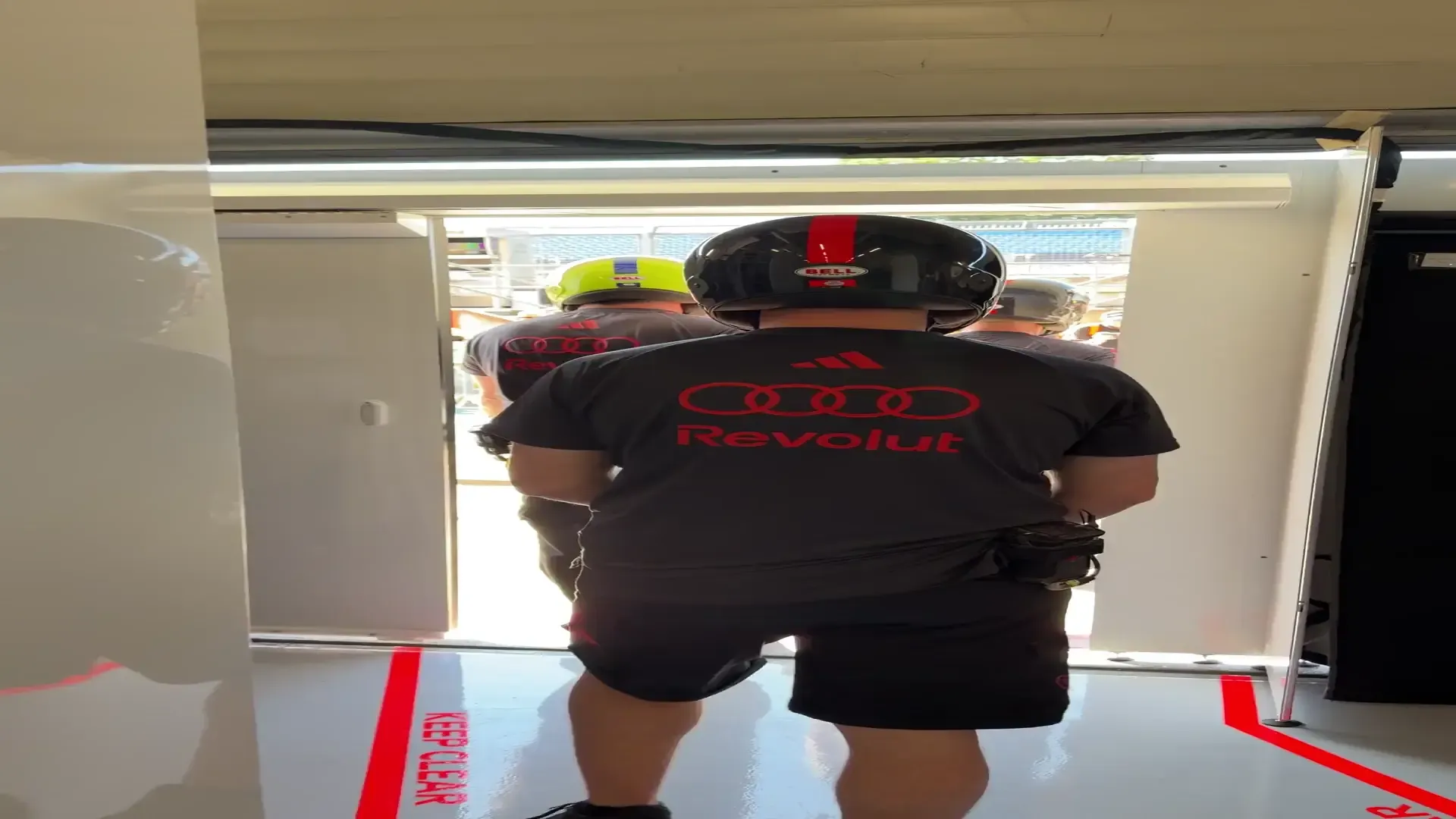 Audi Revolut F1® Team Silverstone arrival