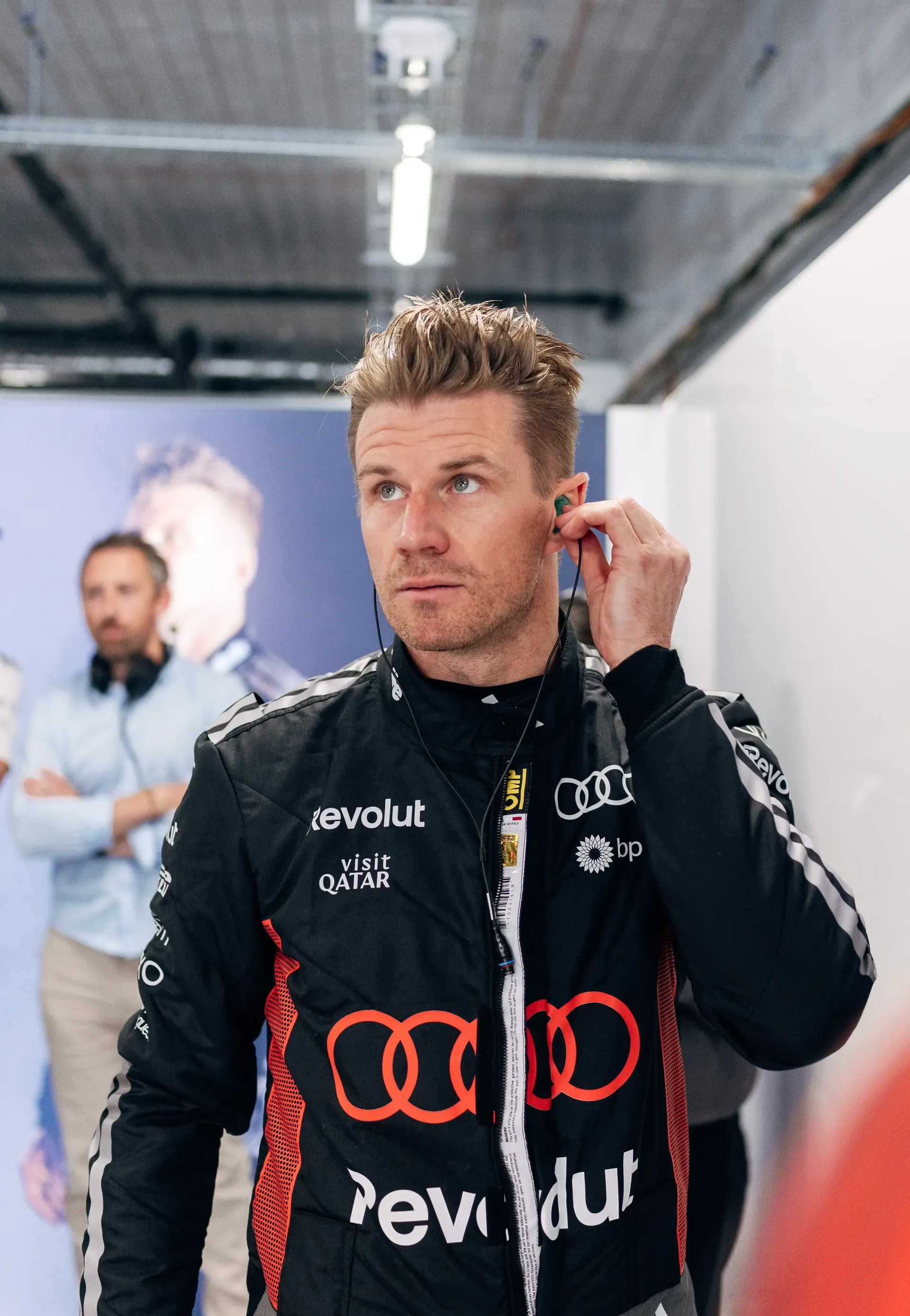 Audi Revolut F1® Team driver Nico Hulkenberg preparing for the Qualifying
