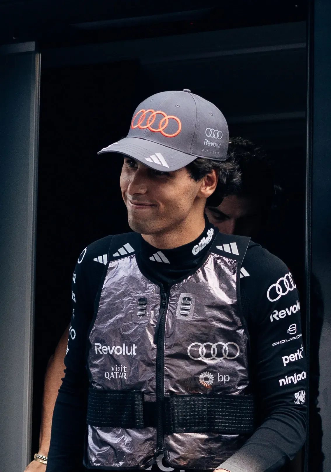 Audi Revolut F1® Team driver Gabriel Bortoleto walks around the paddock at the Italian GP 2026