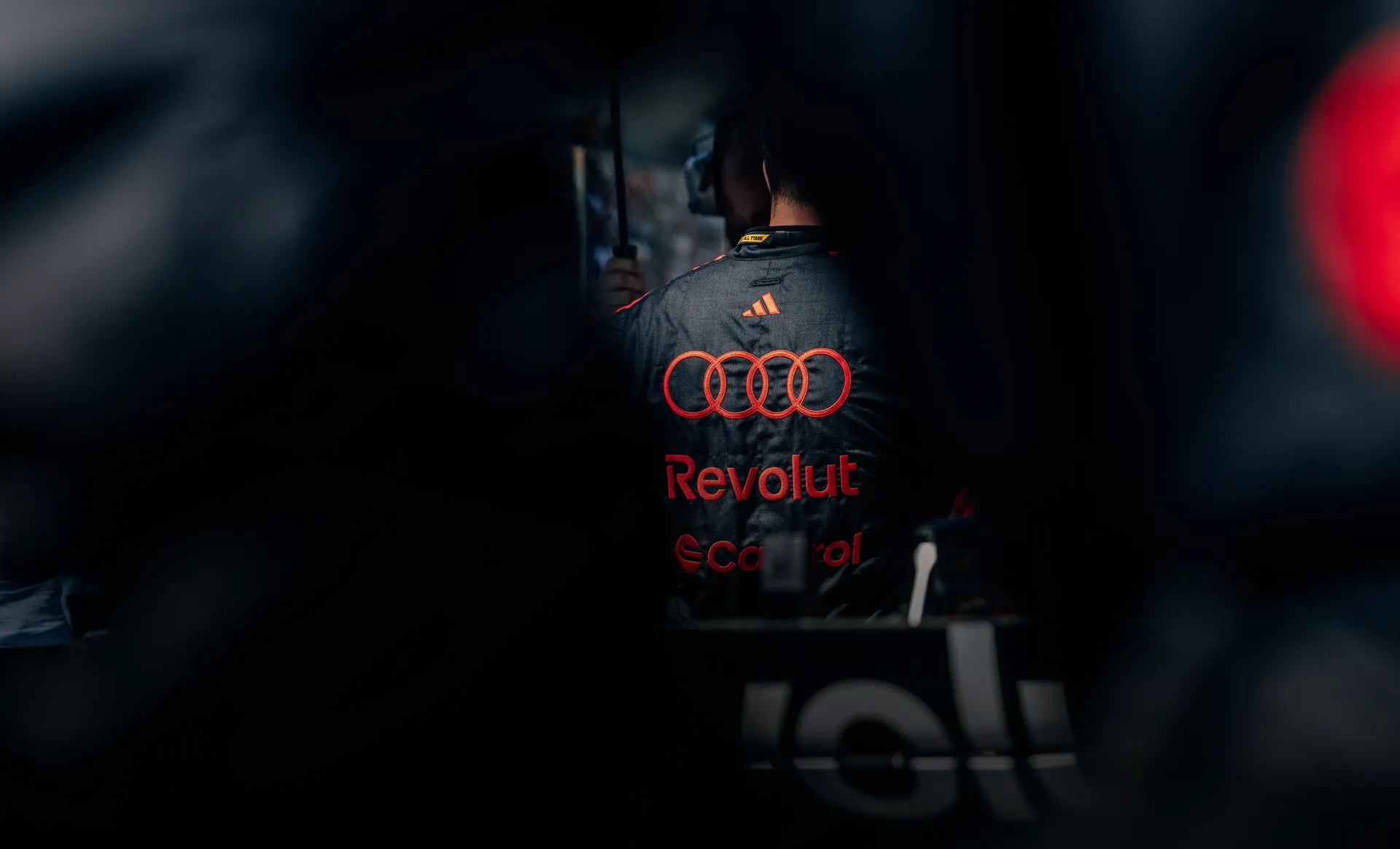 Audi Revolut F1® Team inside the garage