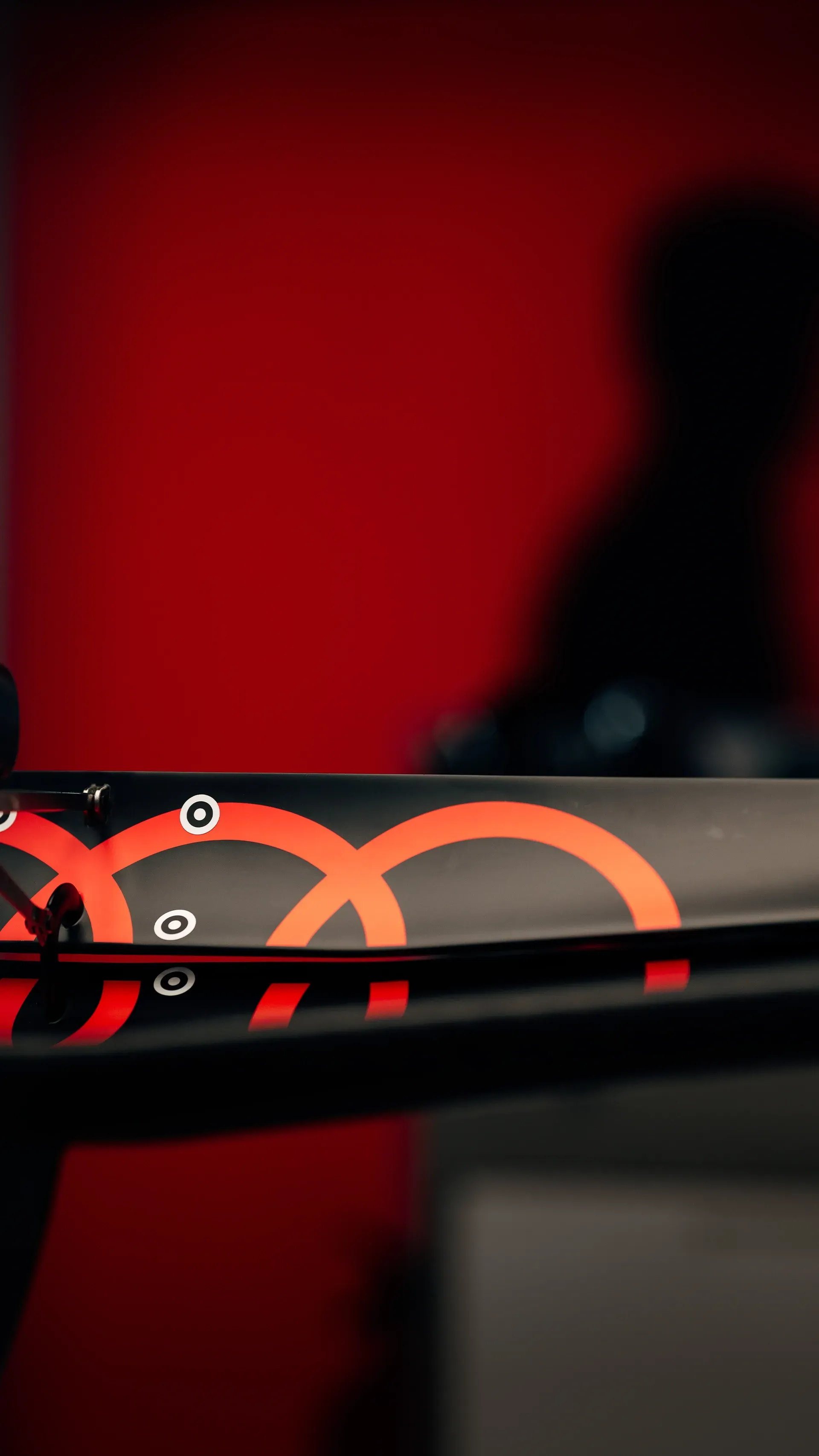 Detail close up side view of the Audi Revolute F1 Team R26 car