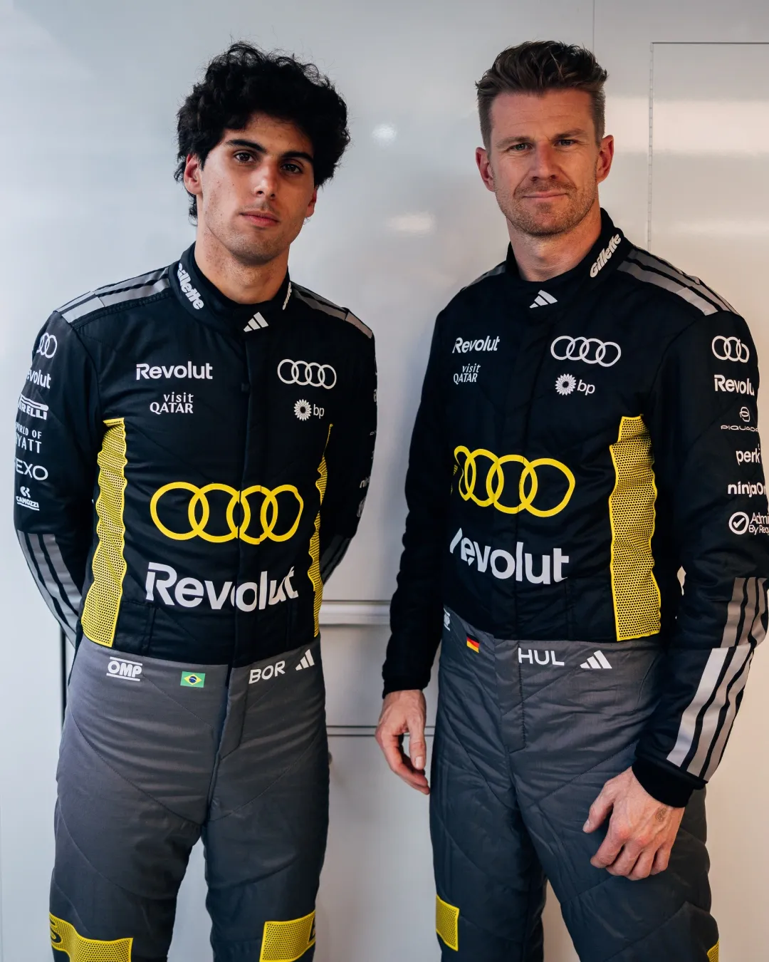 Audi Revolut F1® Team at the Monaco Grand Prix 2026 featuring the yellow suites