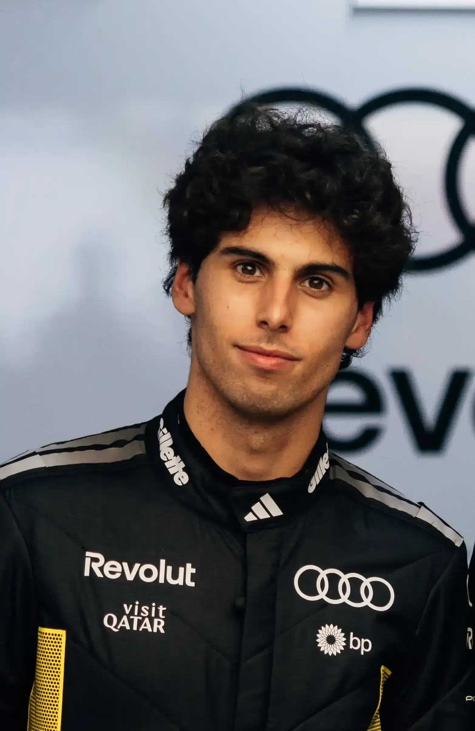 Front Shot of Gabriel Bortoleto driver at Audi Revolut F1® Team at the Monaco Grand Prix 2026