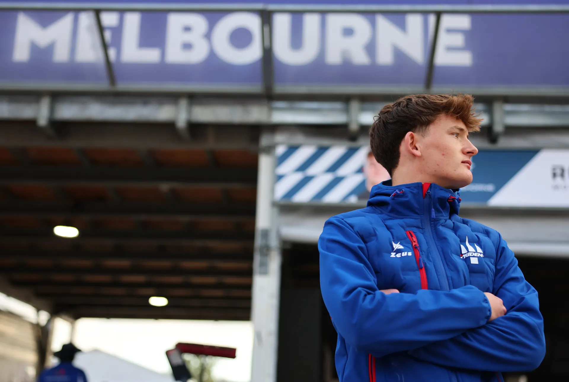 Freddie Slater F3 Audi Revolut F1® Team in Melbourne Australian Grand Prix.