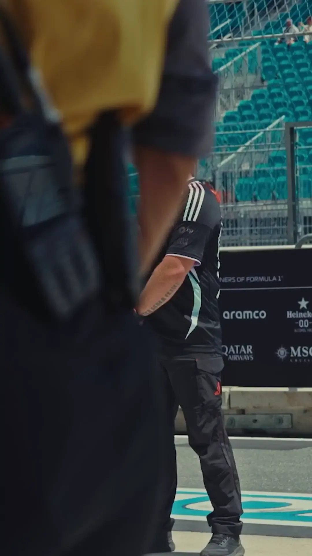 Audi Revolut F1® Team getting ready for race qualifying