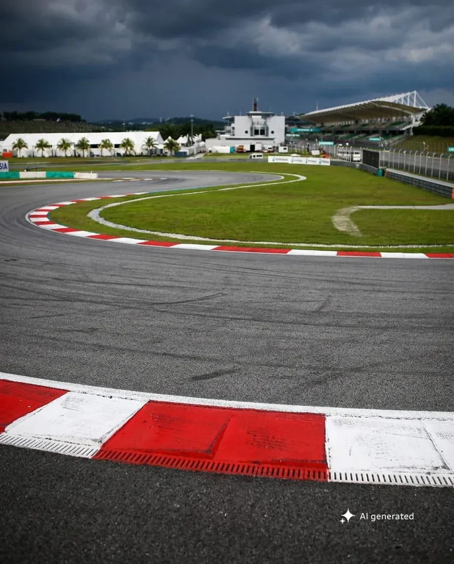 Turn 1 of Sepang International Circuit - Audi Revolut F1® Team