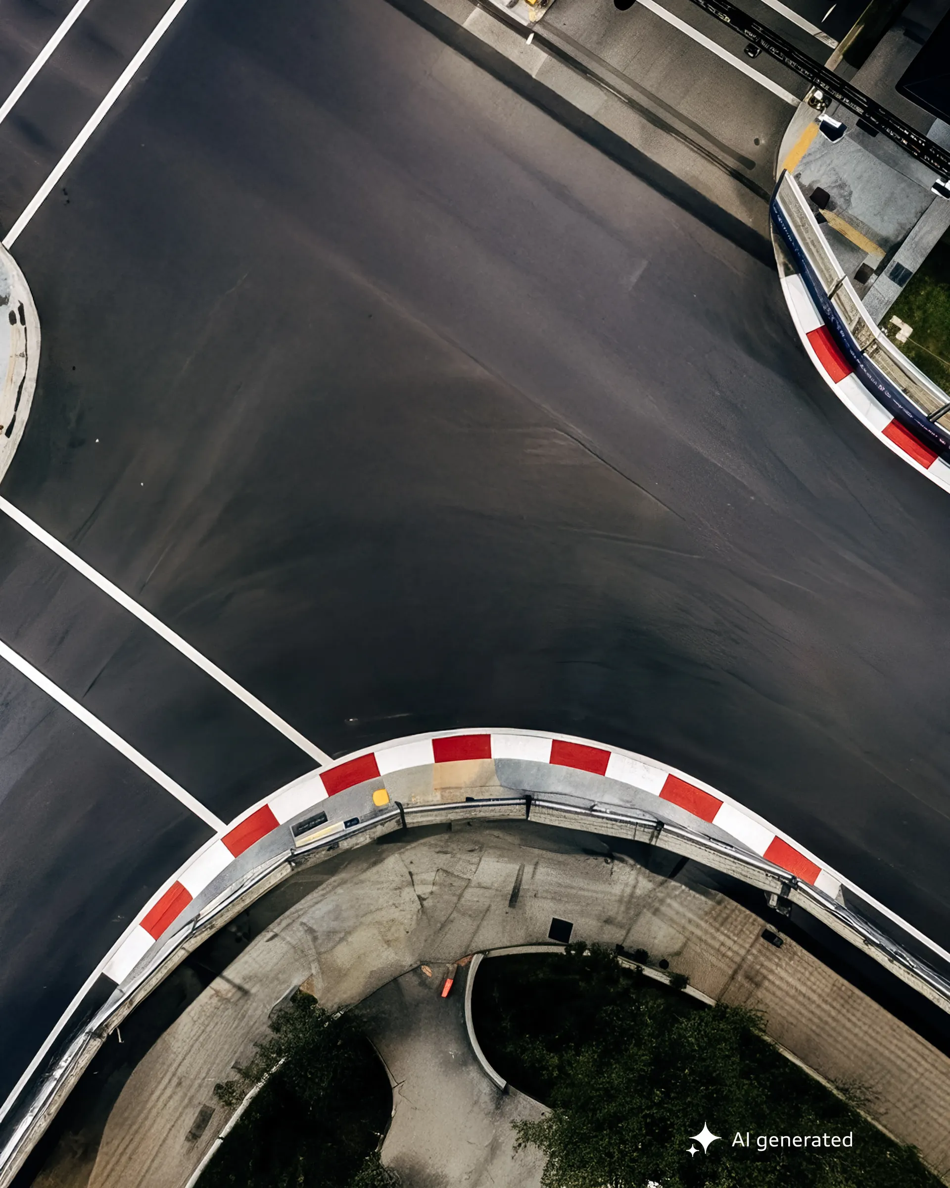 Audi Revolut F1® Team turn 14 at the Marina Bay City Circuit at the Singapore GP 2026