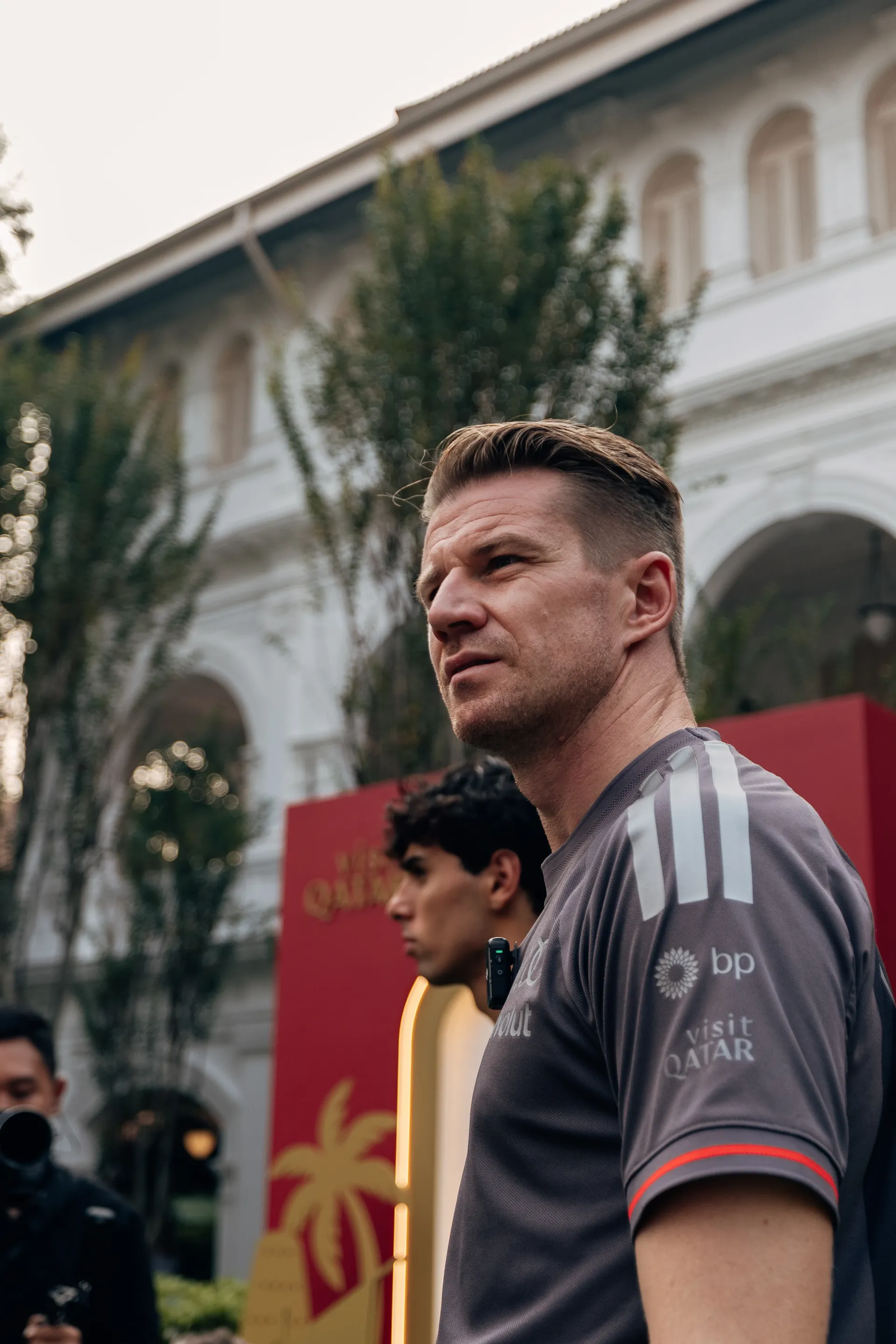 Side close up of Audi Revolut F1® Team driver Nico Hulkenberg