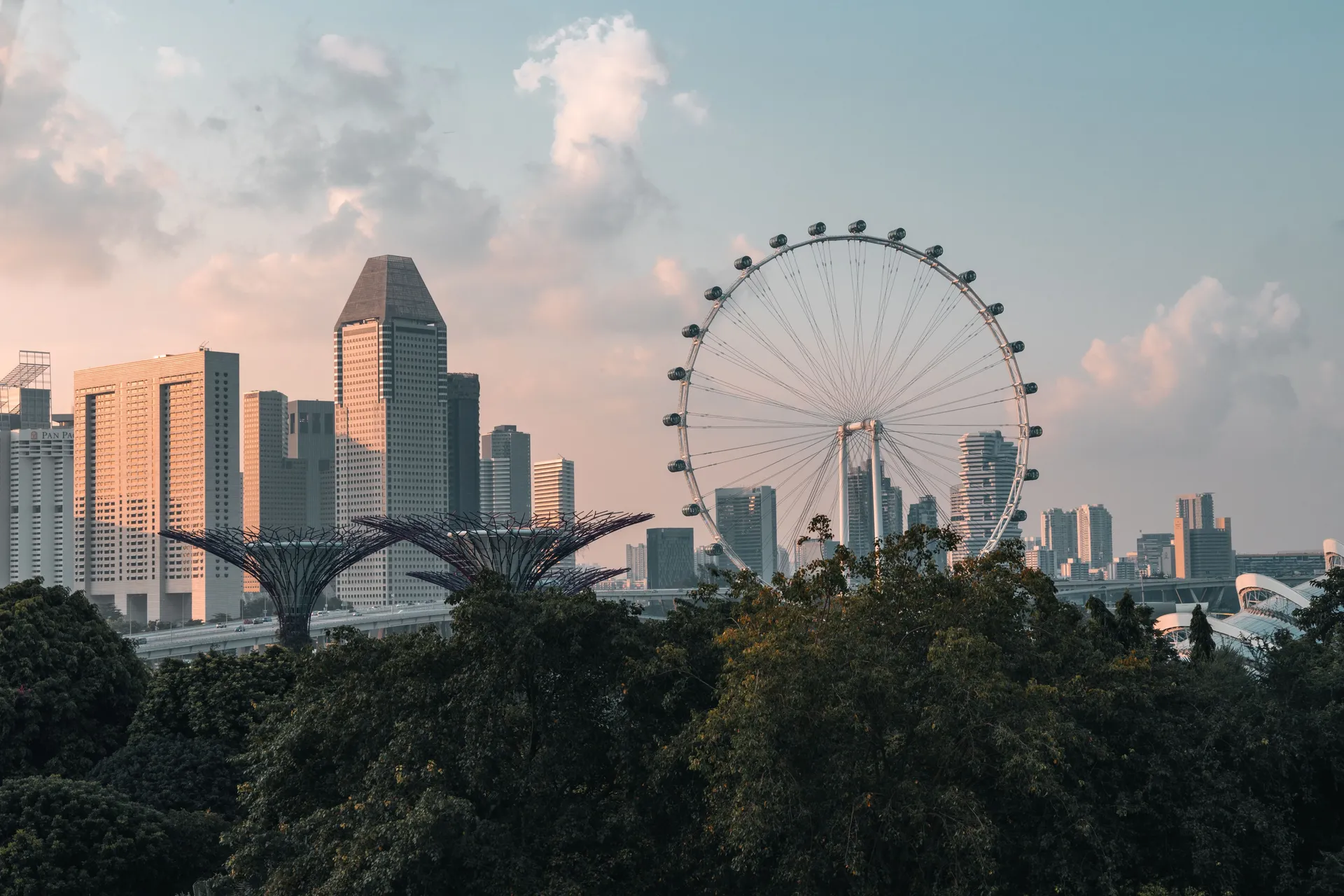 Singapore skyline