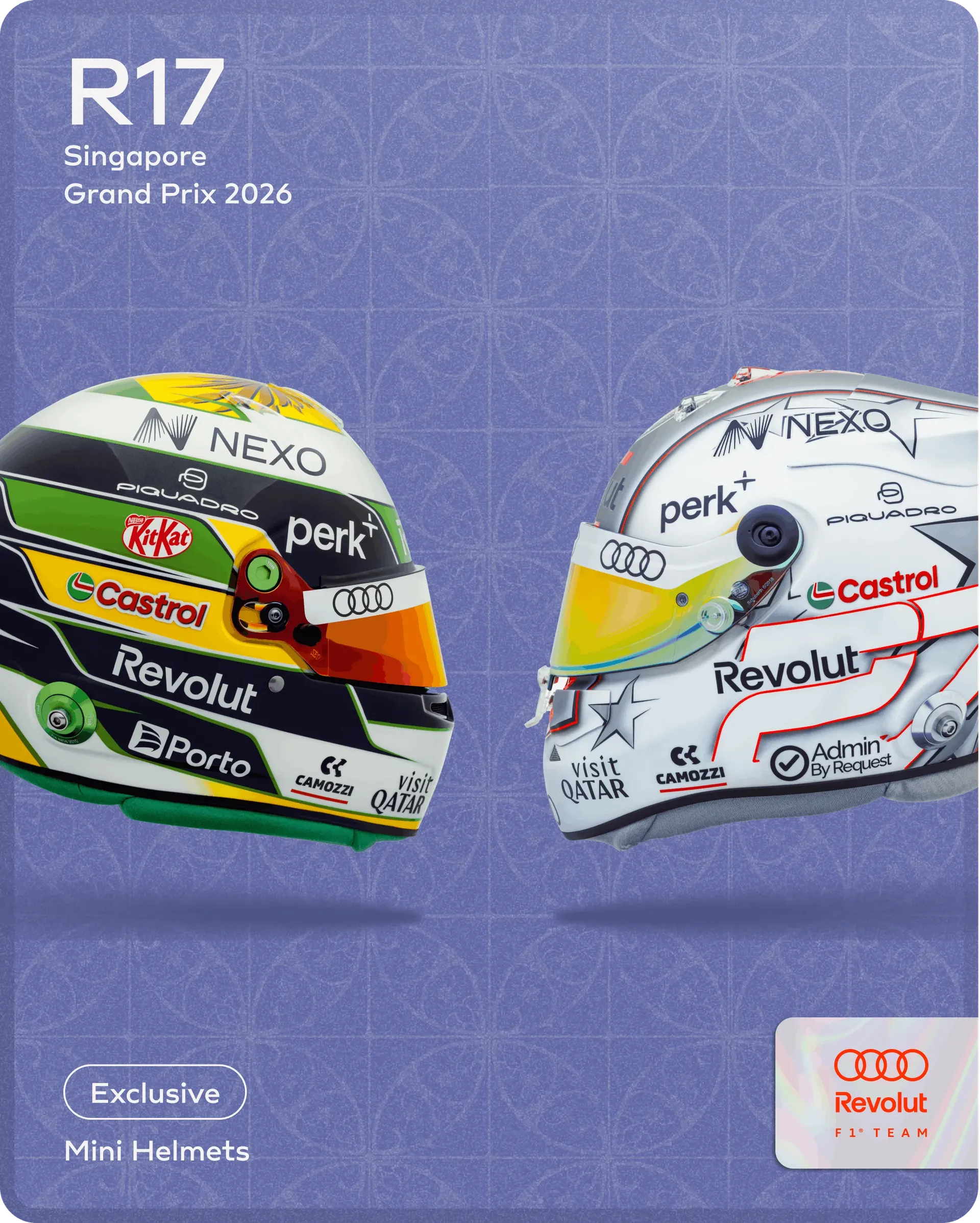 Audi Revolut F1® Team Singapore Campaign Imagery