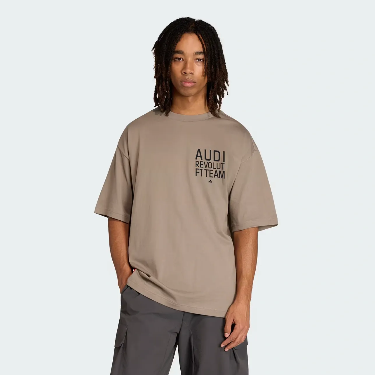 adidas x Audi Revolut F1® Team elevated fanwear graphic tee 2