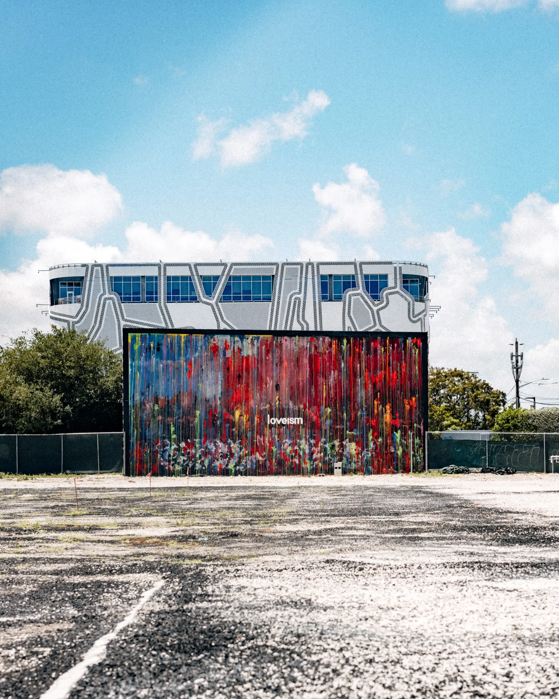 Wynwood Walls street art mural in Miami cultural district