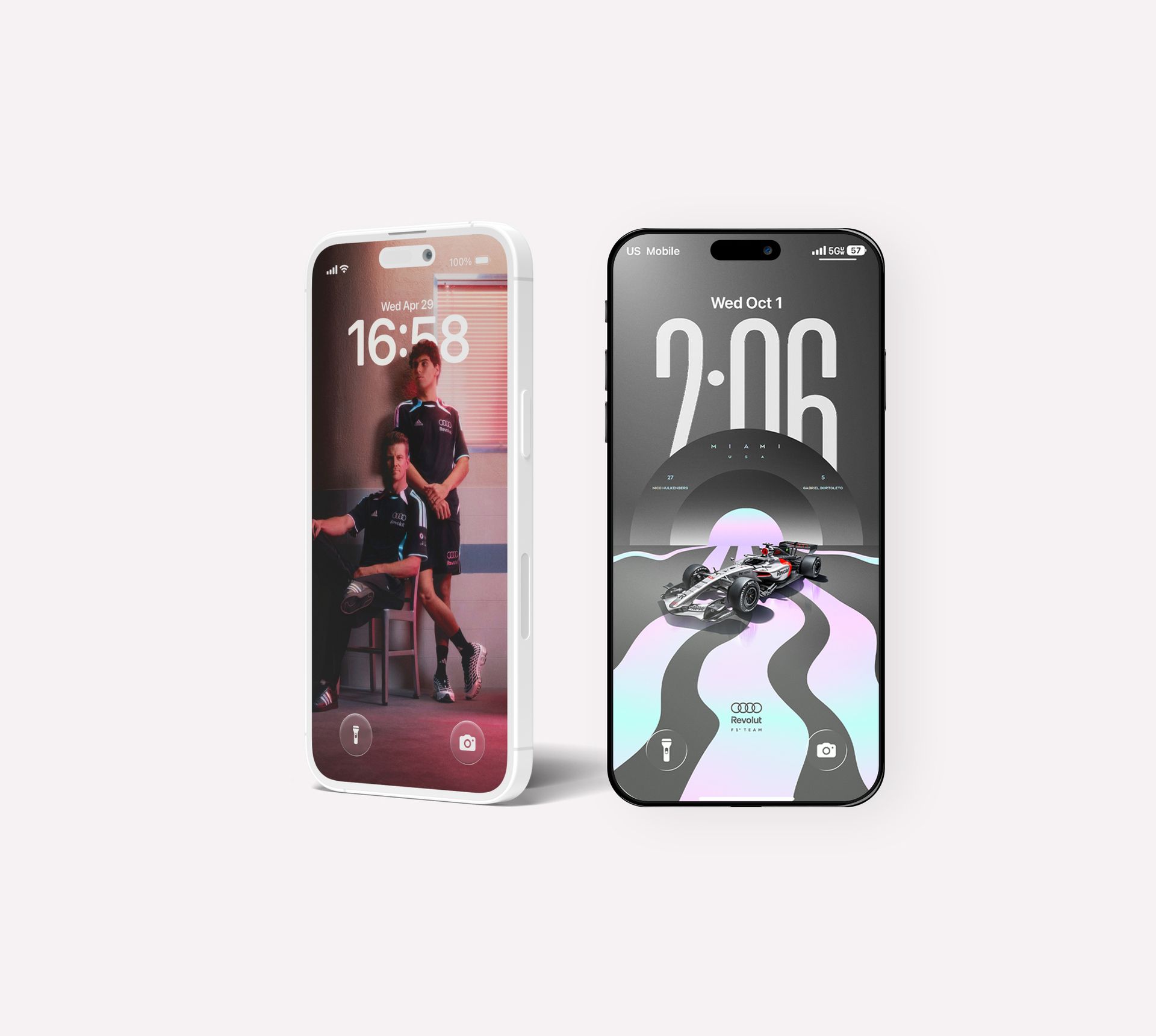 Miami wallpaper Mockup